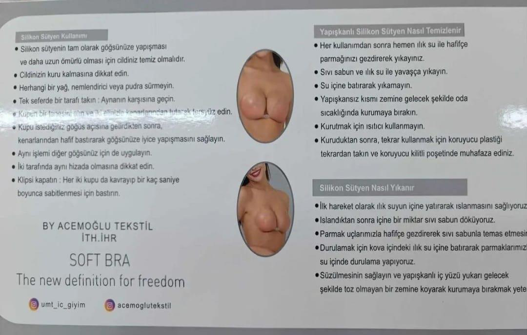 UMT 520 BAYAN ŞEFFAF ASKILI DESTEKLİ SİLİKON SÜTYEN TEKLİ