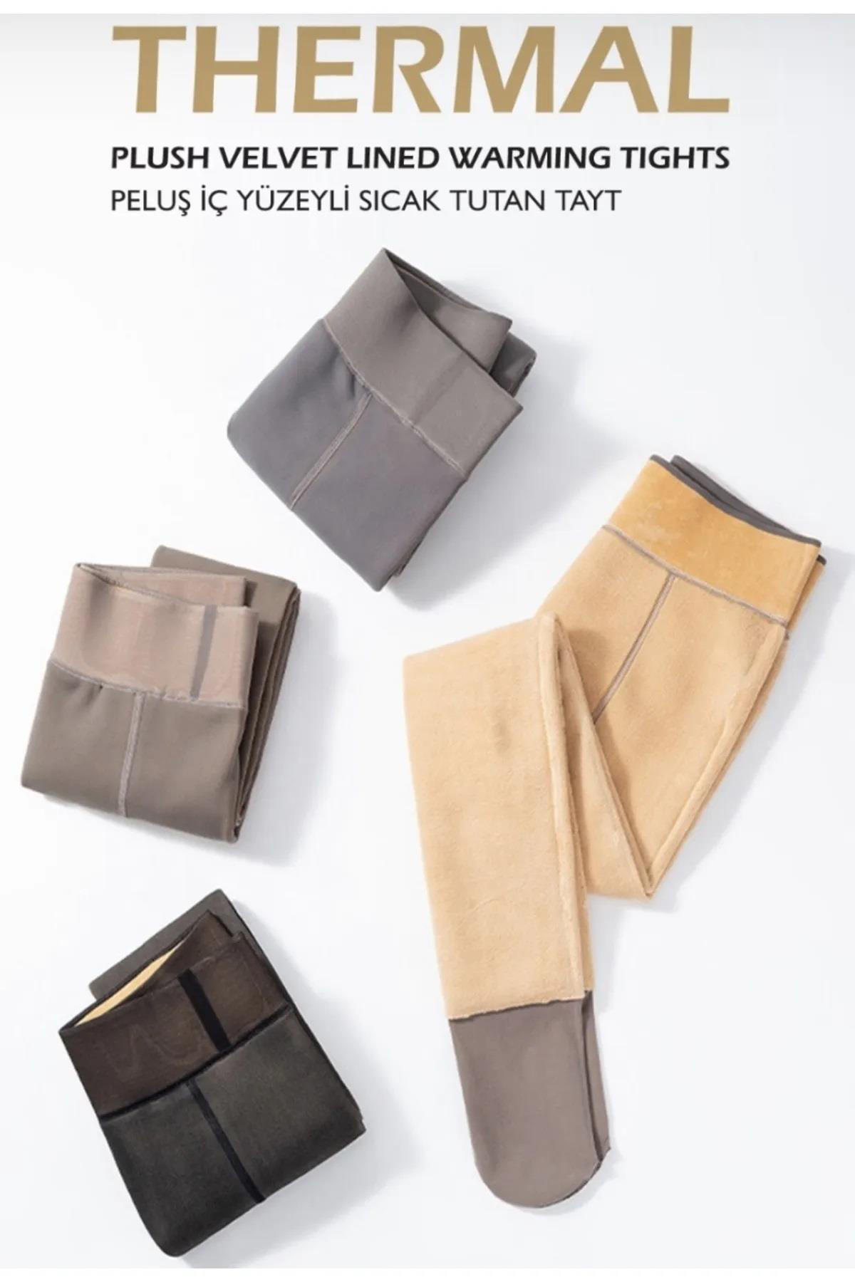 UMT Kadın Polar Termal Kışlık Külotlu Çorap - 1 Adet