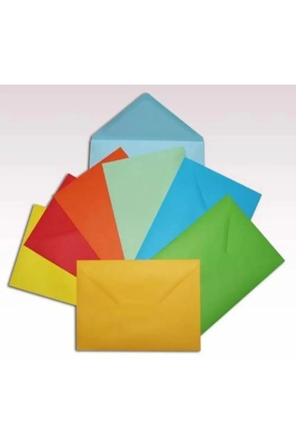 UMUR 70*90 OYAL KARIŞIK RENKLİ DAVETİYE ZARFI