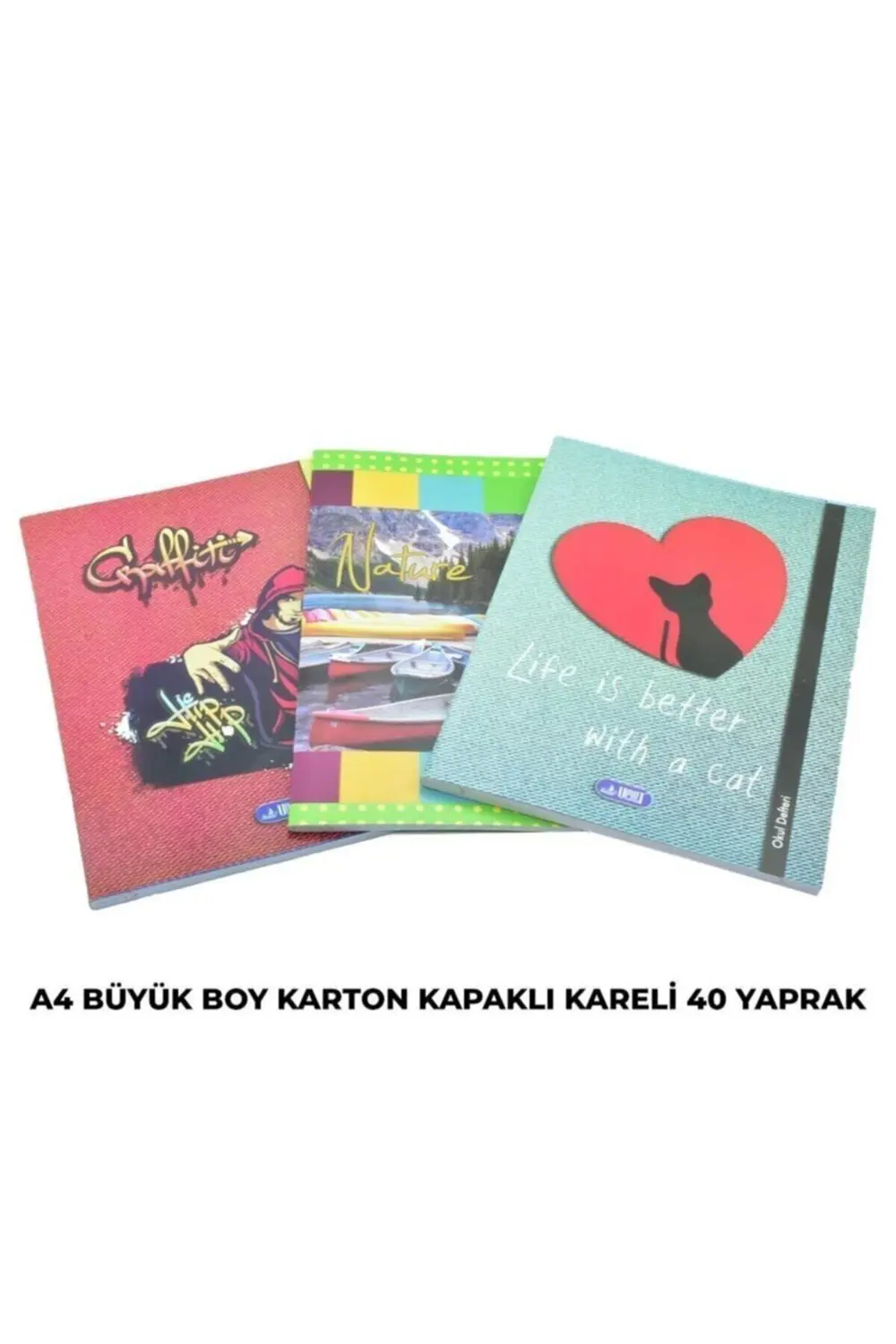 UMUT A4 40/1 KARTON KAPAK DEFTER