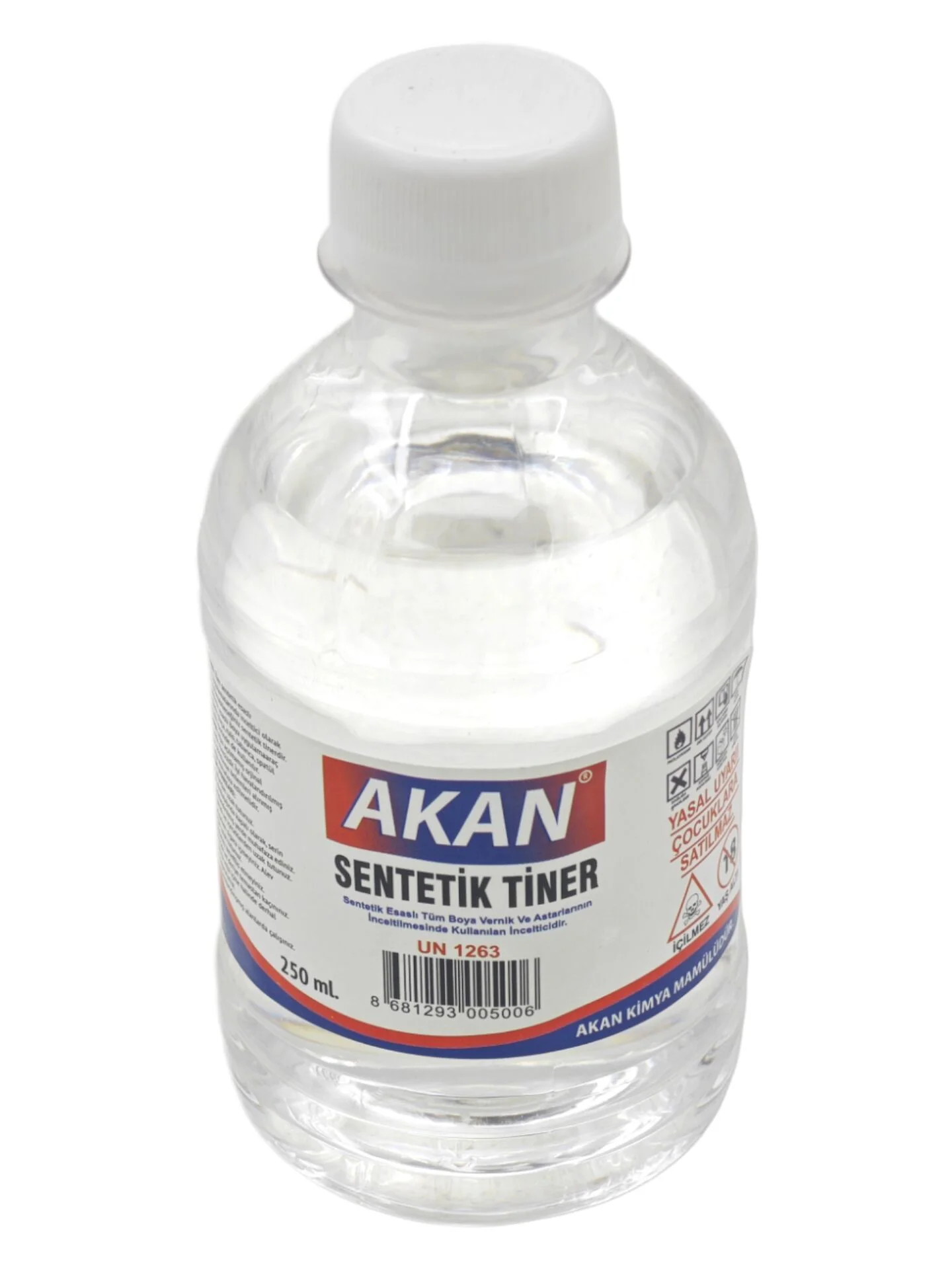 UN 1263   Akan Eko Sentetik Tiner 1/2 250ml