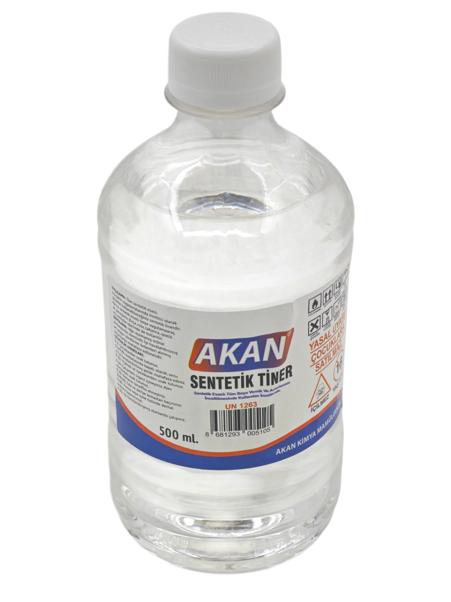 UN 1263   Akan Eko Sentetik Tiner 1/1 500ml