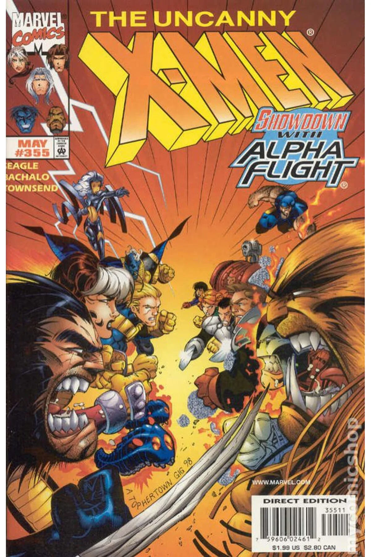 Uncanny X-Men #355 (ingilizce)