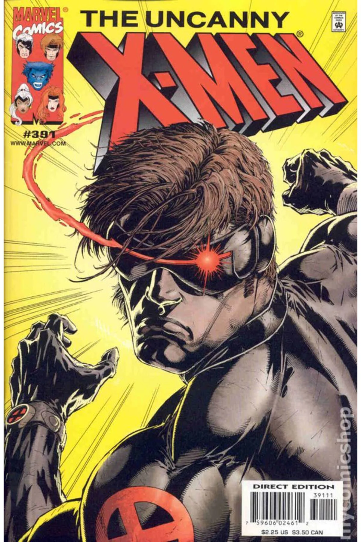 Uncanny X-Men #391 (ingiizce)