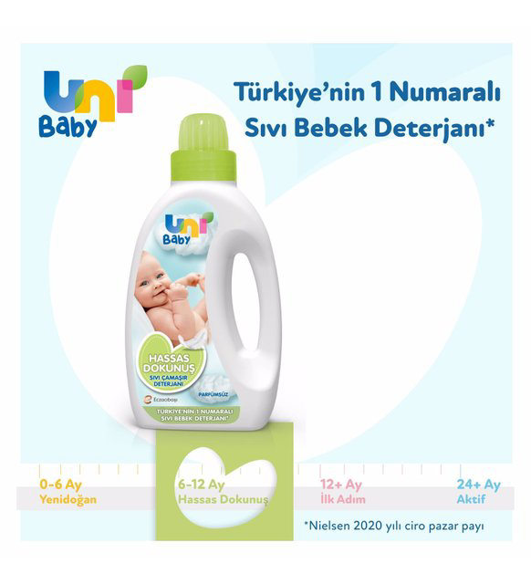 Uni Baby Sensitive Sıvı Çamaşır Deterjanı 1500 ml