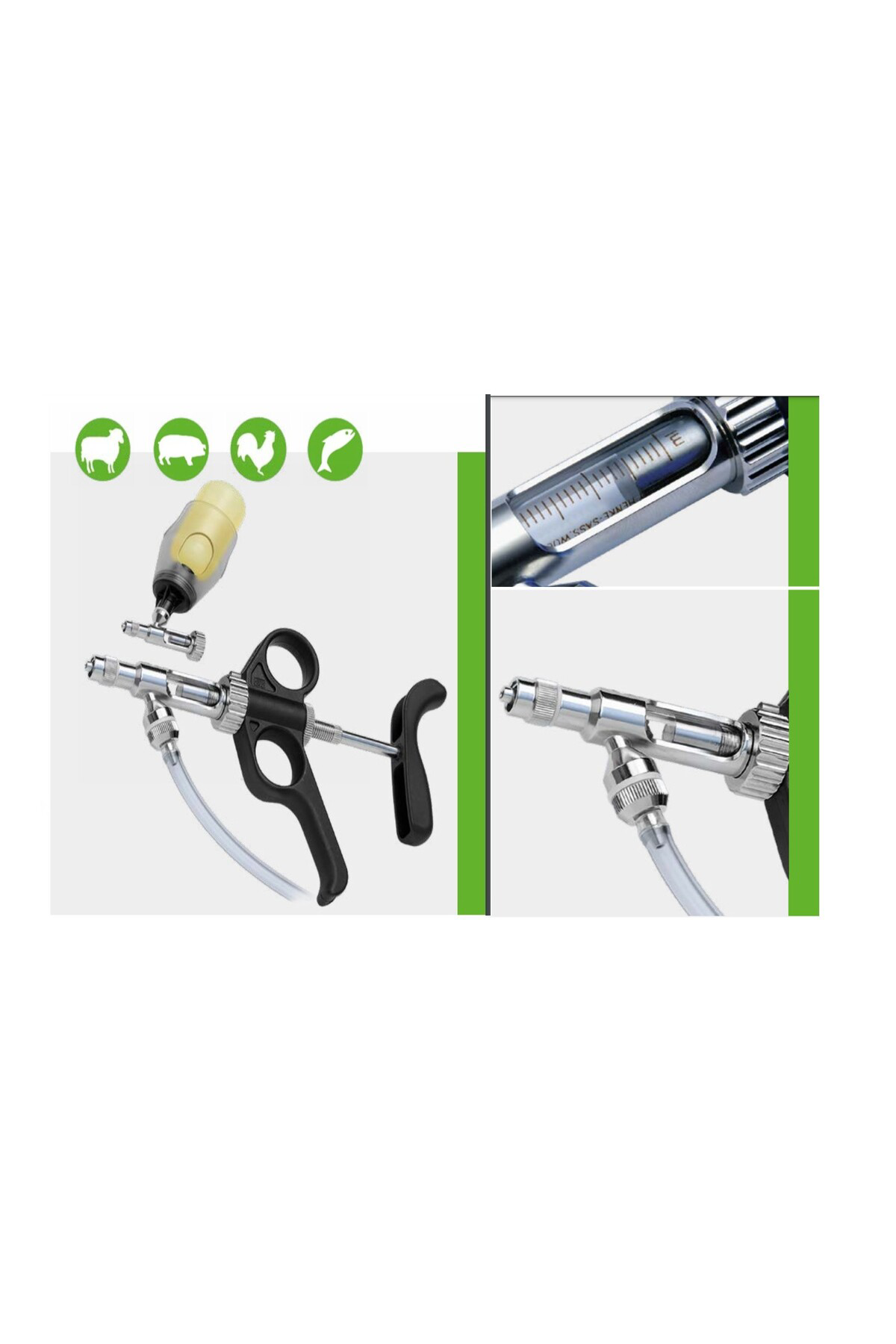 Hsw Uni-Matik Otomatik Enjektör Yedek Camı 5 Ml İçin