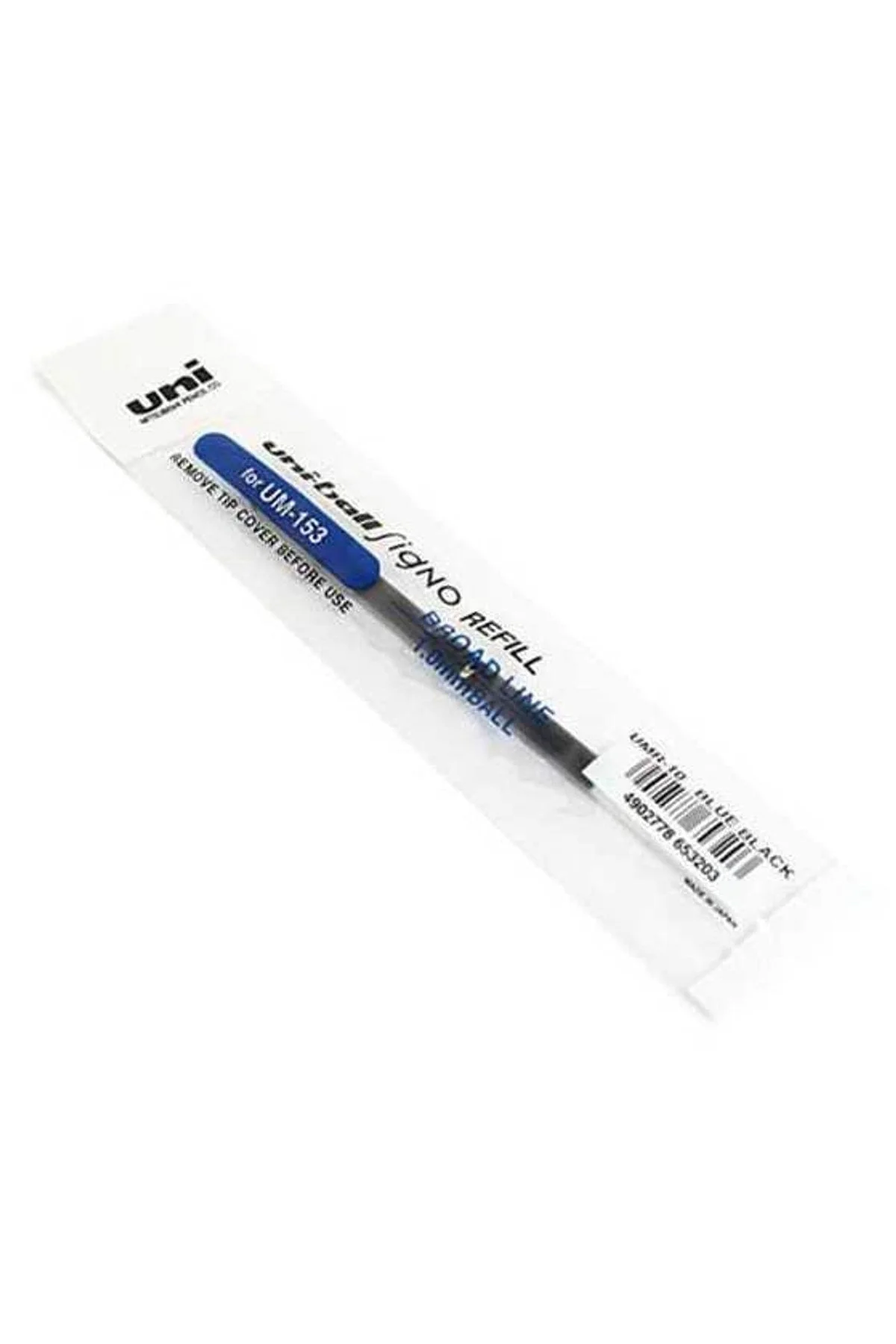 Uniball Signo Broad Um-153 Imza Kalemi Yedeği Mavi 12 Adet(umr-10