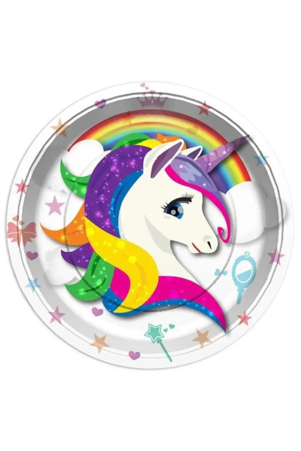 Parti Kırtasiye Unicorn 8 Kişilik Doğum Günü Seti