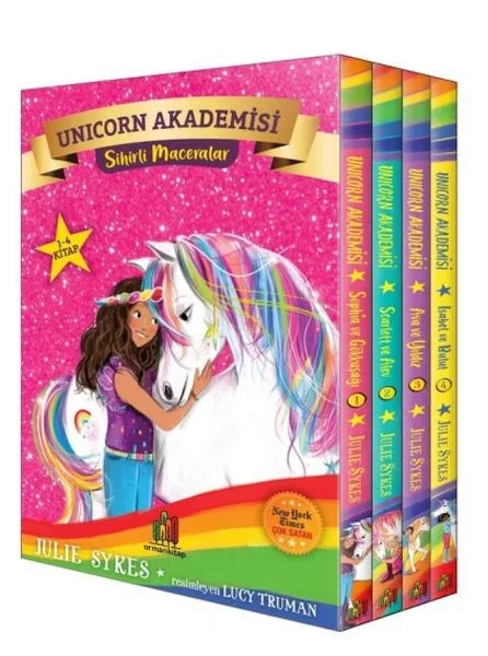 Unıcorn Akademisi Sihirli Maceralar 1- 4 Kitap Set Fiyatı, Yorumları ve Özellikleri