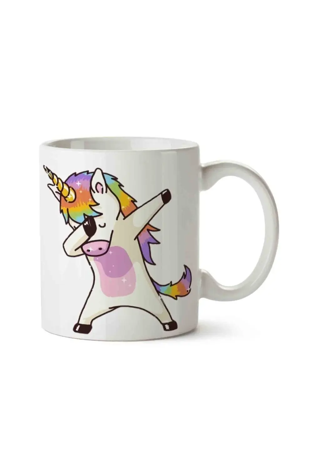 Unicorn Dans Porselen Kupa Bardak