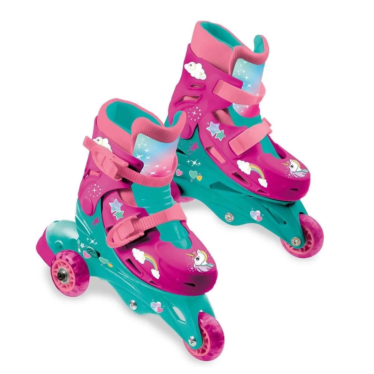 Unicorn Desenli Inline 3 Tekerlekli Paten - S01028513