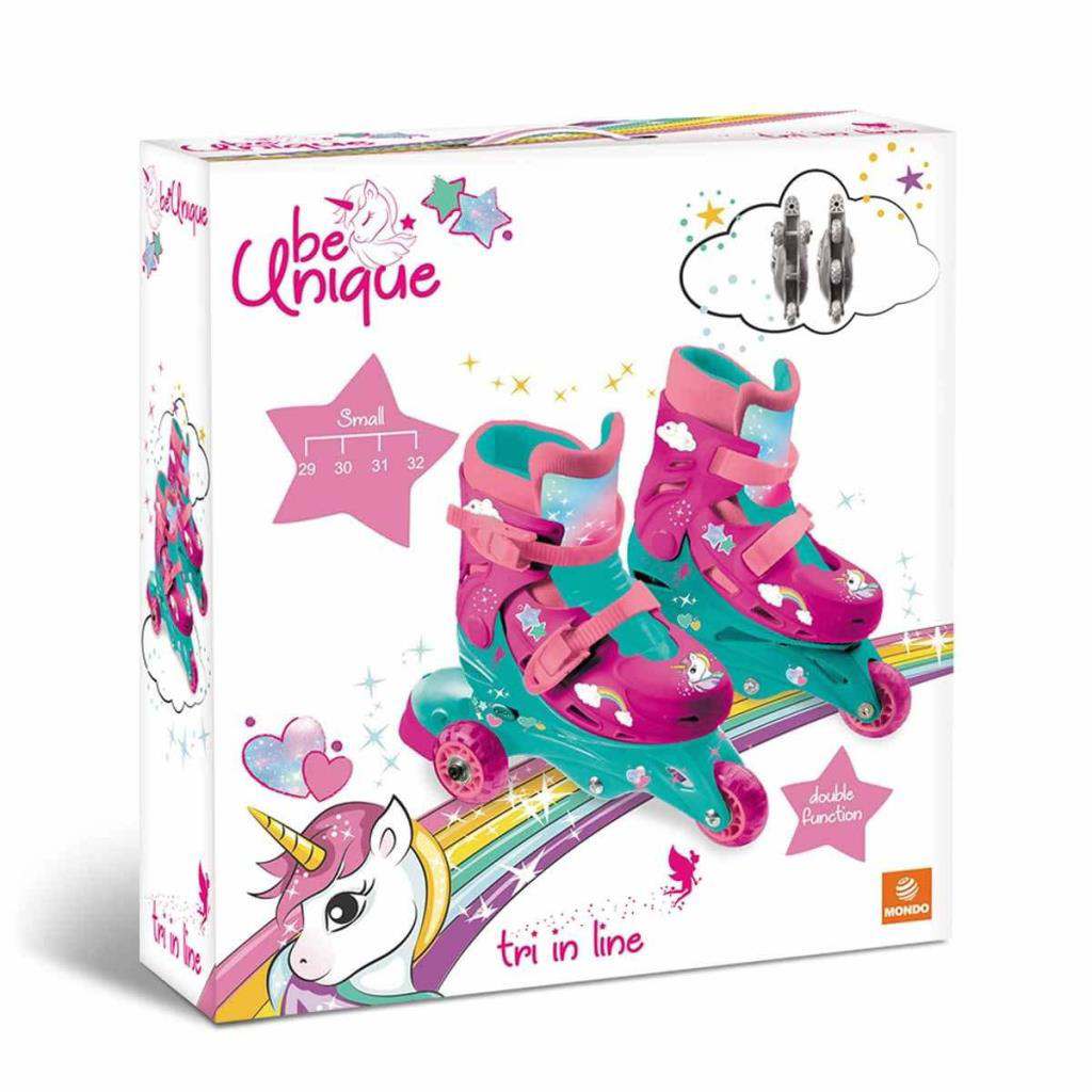 Unicorn Desenli Inline 3 Tekerlekli Paten Unicorn Desenli Inline 3 Tekerlekli Paten