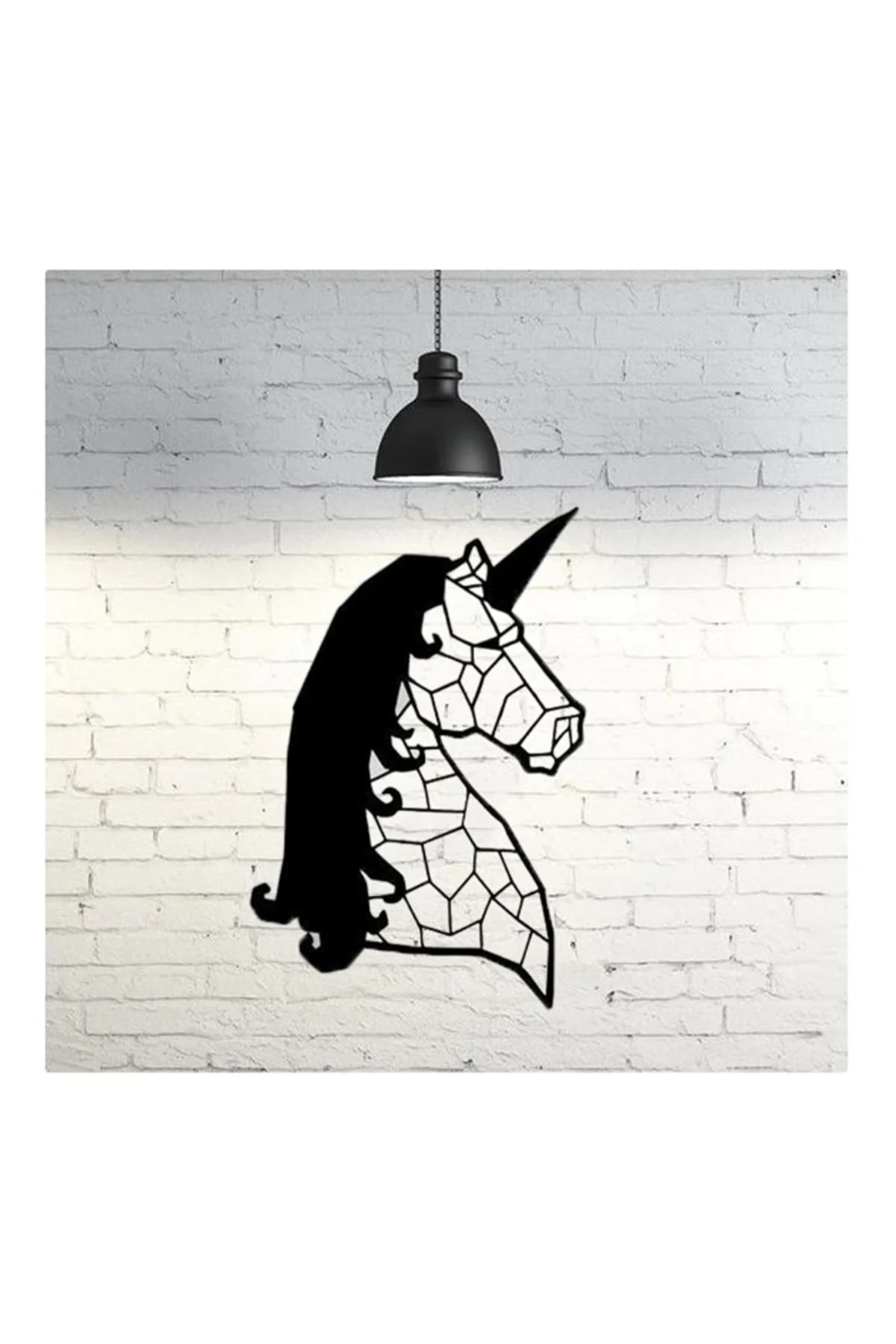 Unicorn Duvar Dekoru 20 Cm