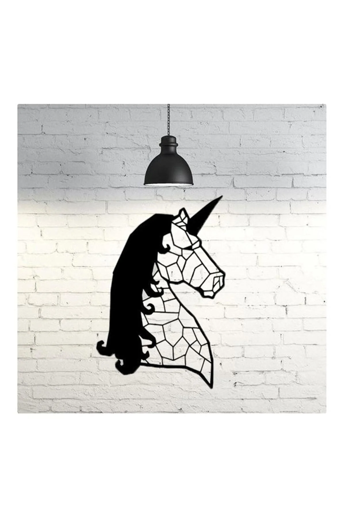 Unicorn Duvar Dekoru 20 Cm