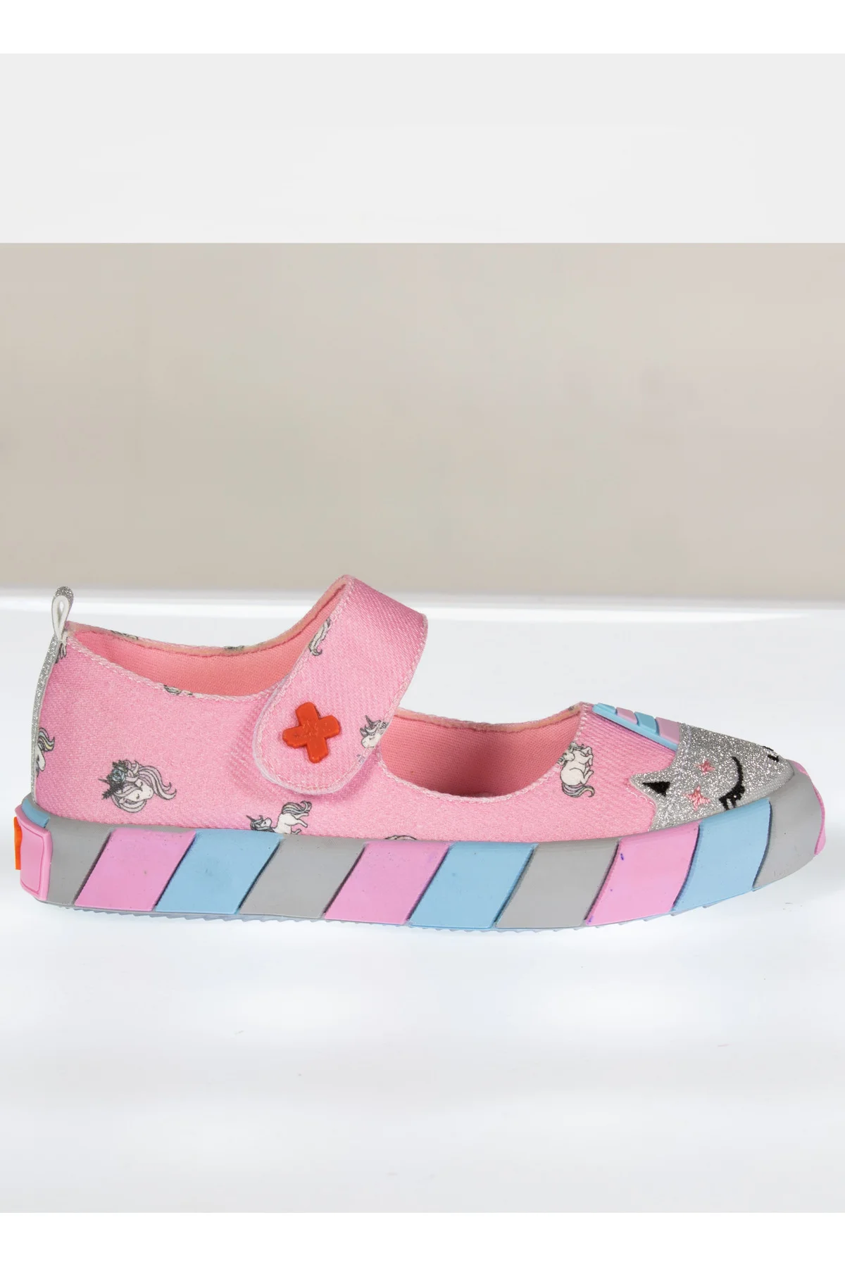 Unicorn Kanvas 3D Kız Çocuk Babet Sneaker Unicorn Kanvas 3D Kız Çocuk Babet Sneaker