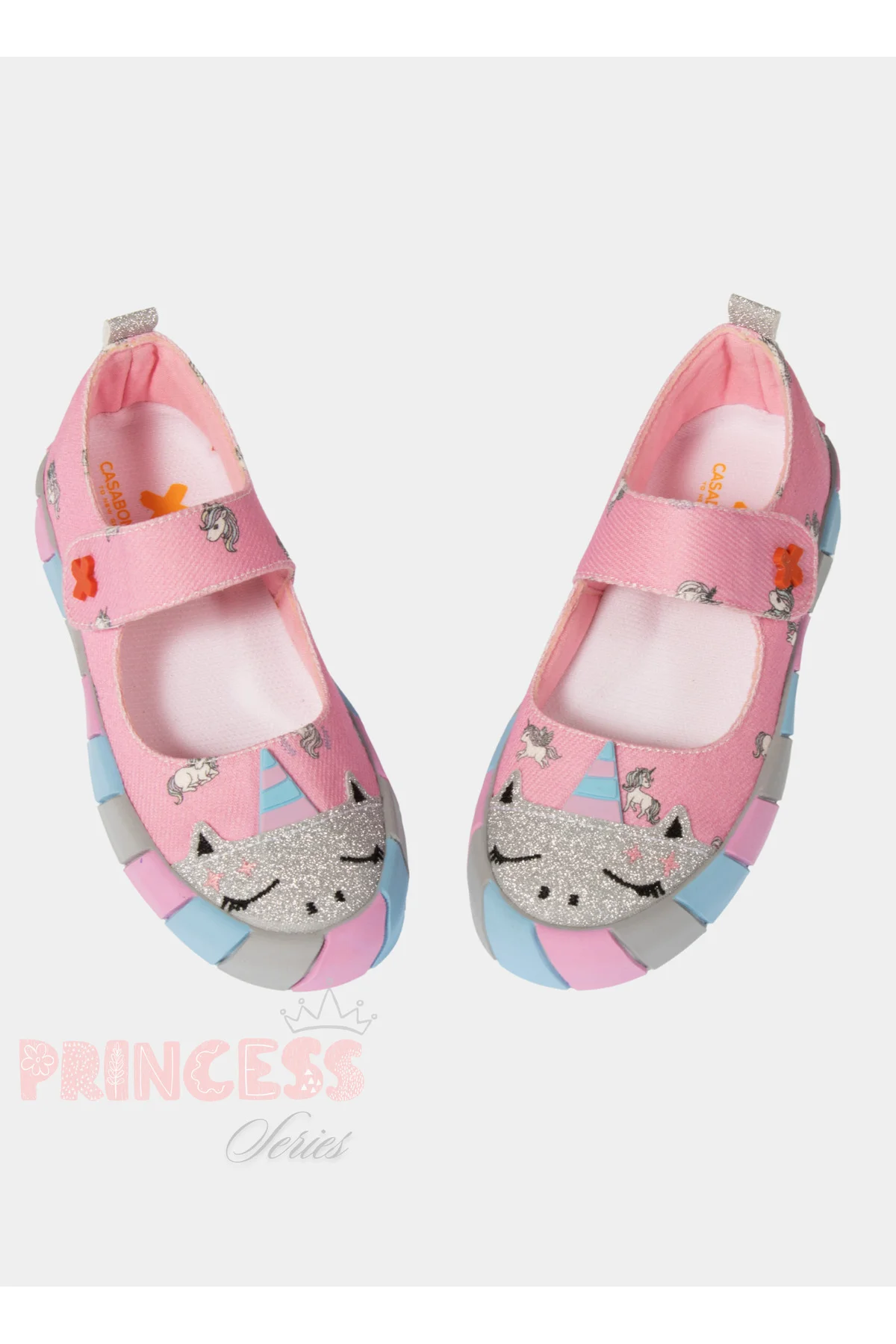 Unicorn Kanvas 3D Kız Çocuk Babet Sneaker Unicorn Kanvas 3D Kız Çocuk Babet Sneaker