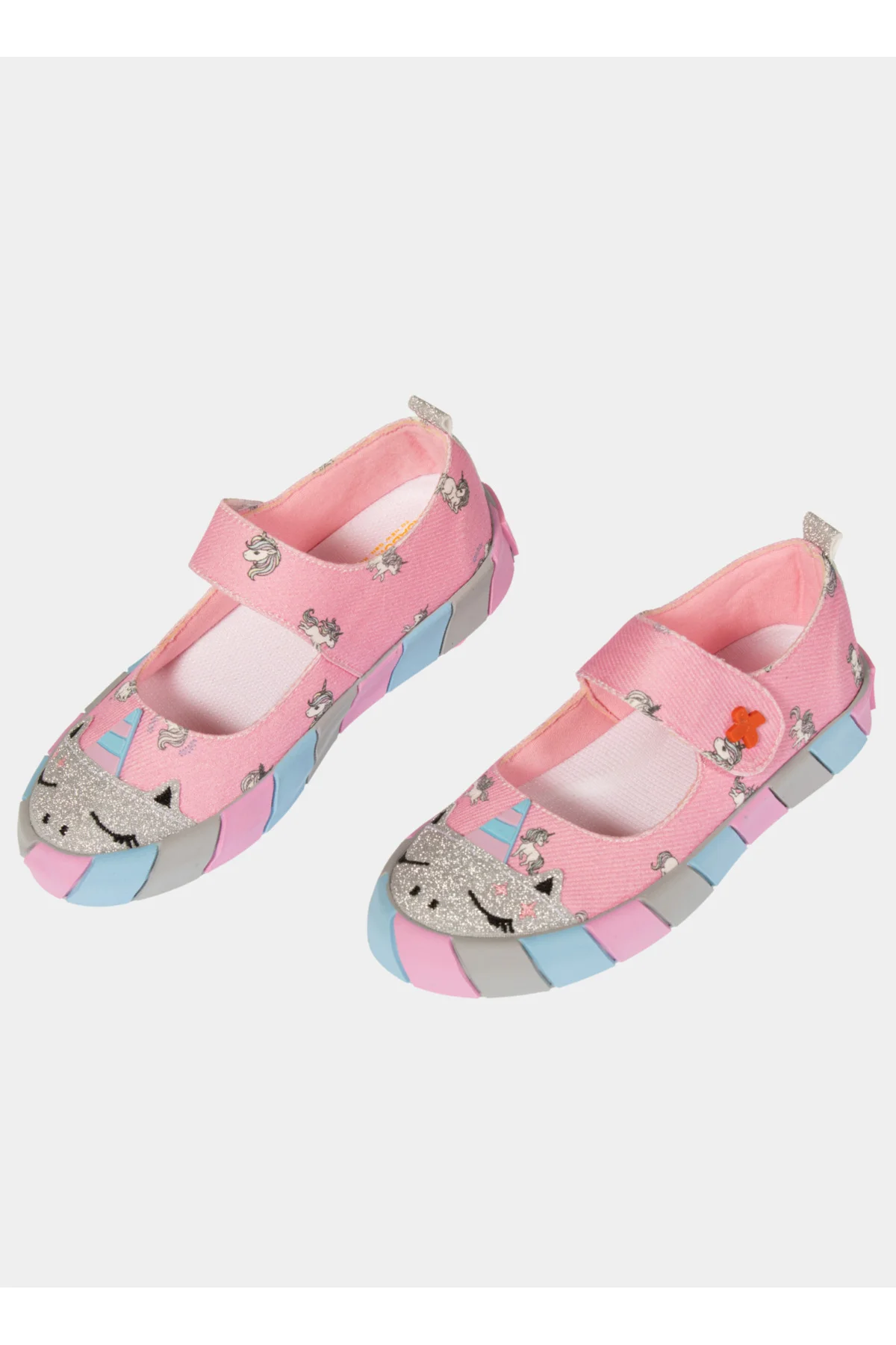 Unicorn Kanvas 3D Kız Çocuk Babet Sneaker Unicorn Kanvas 3D Kız Çocuk Babet Sneaker