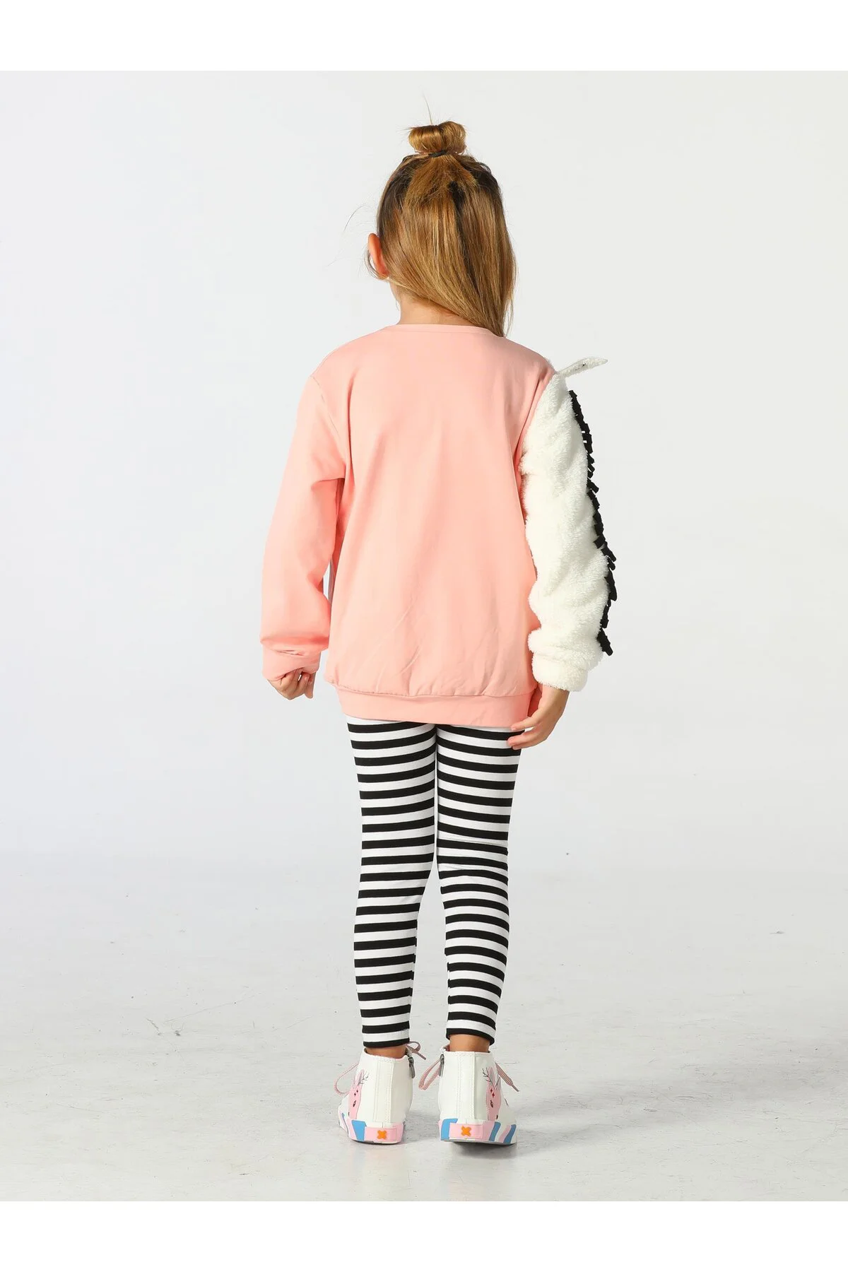 Unicorn Kollu Yumoş Sweat-Tayt Takım