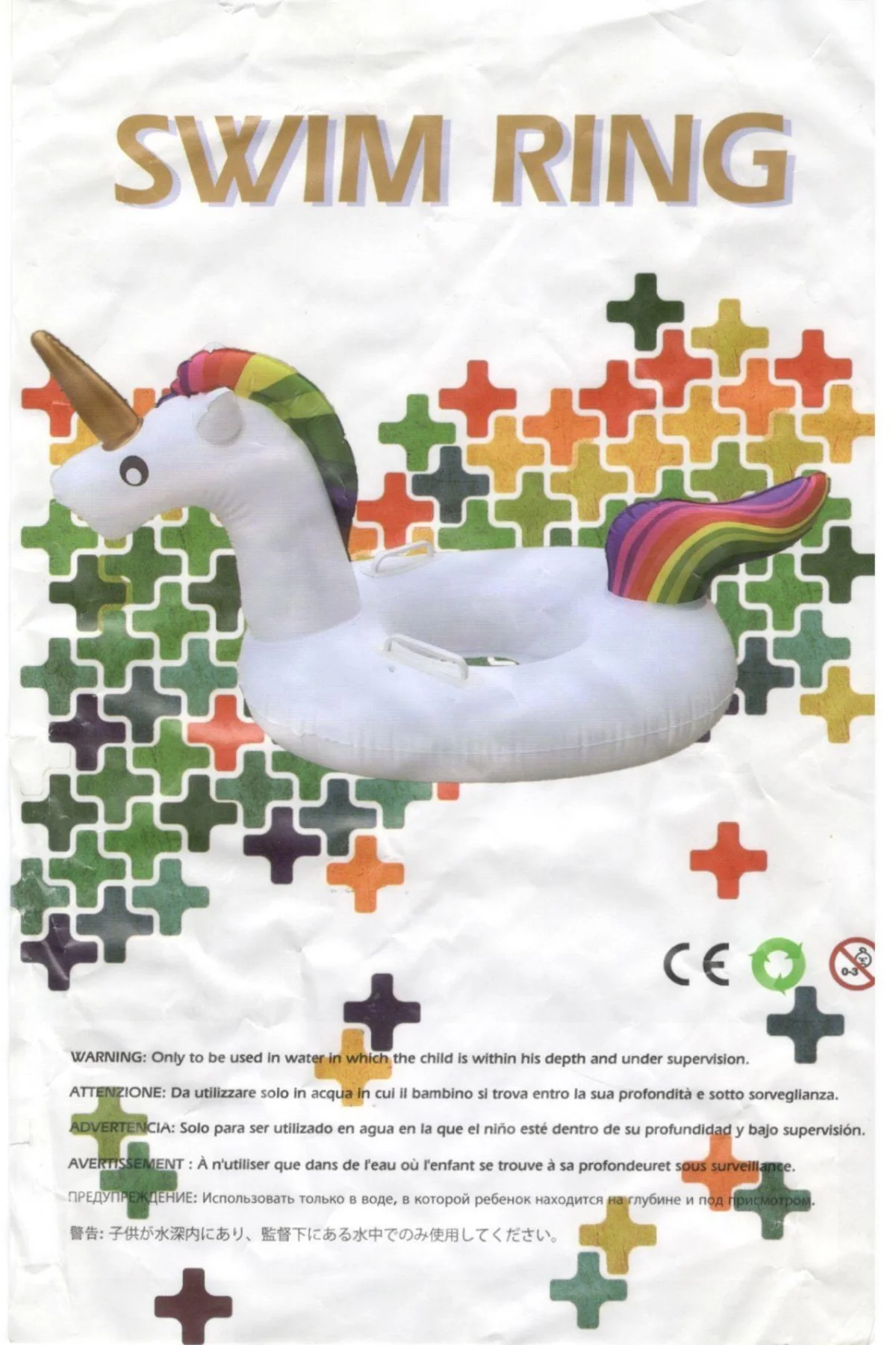 Unicorn pegasus çocuk simit deniz simidi hayvan figürlü 0-8yaş