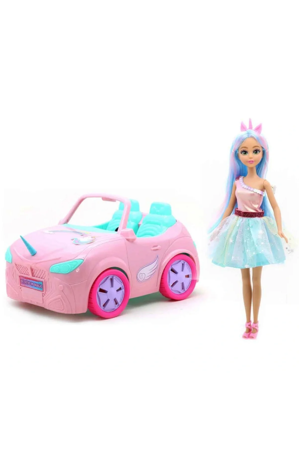 Unicorn Prenses ve Arabası/ Bay Her Telden