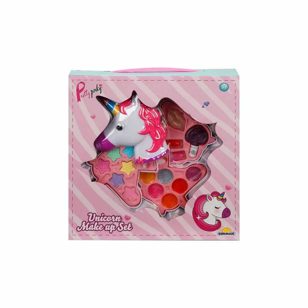 Unicorn Şekilli 3 Katlı Makyaj Güzellik Seti SUN-2602 Unicorn Şekilli 3 Katlı Makyaj Güzellik Seti SUN-2602