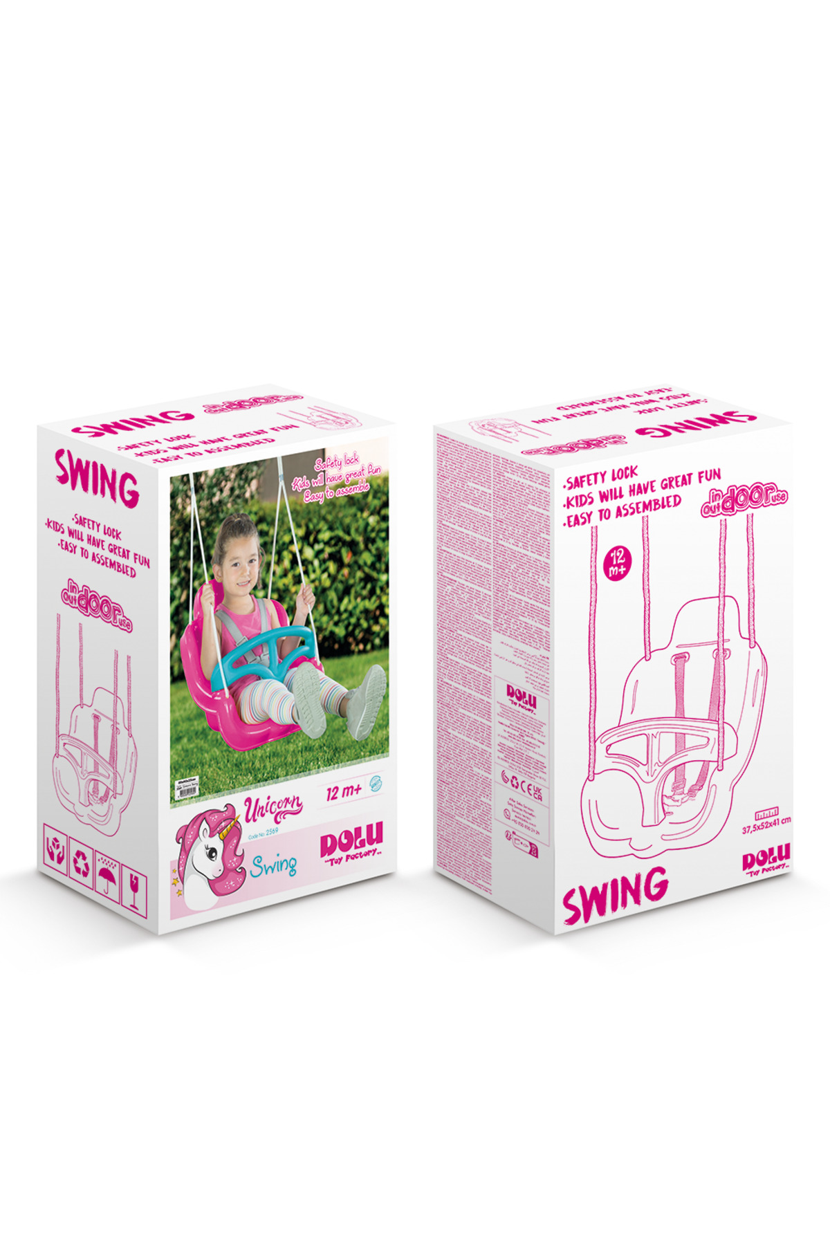 Dolu Unicorn Smart Salıncak Koli Poster 2569