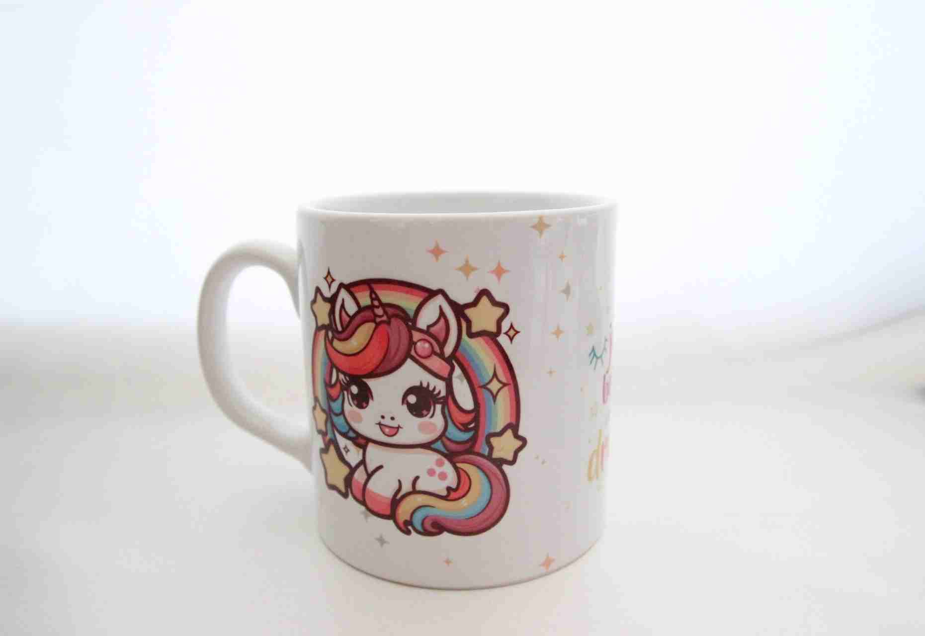 Unicorn Temalı Hediye Seti - Termos, Defter ve Kupa Bardak Hediye Kutusu