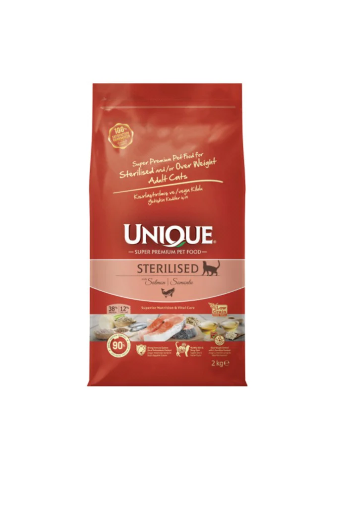 Unique Adult Cat Sterılısed Wıth Salmon 1,5 kg Unique Adult Cat Sterılısed Wıth Salmon 1,5 kg
