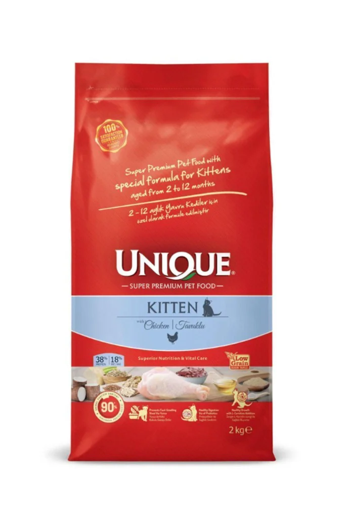 Unique Kitten Tavuklu Yavru Kedi Maması 2 kg Unique Kitten Tavuklu Yavru Kedi Maması 2 kg