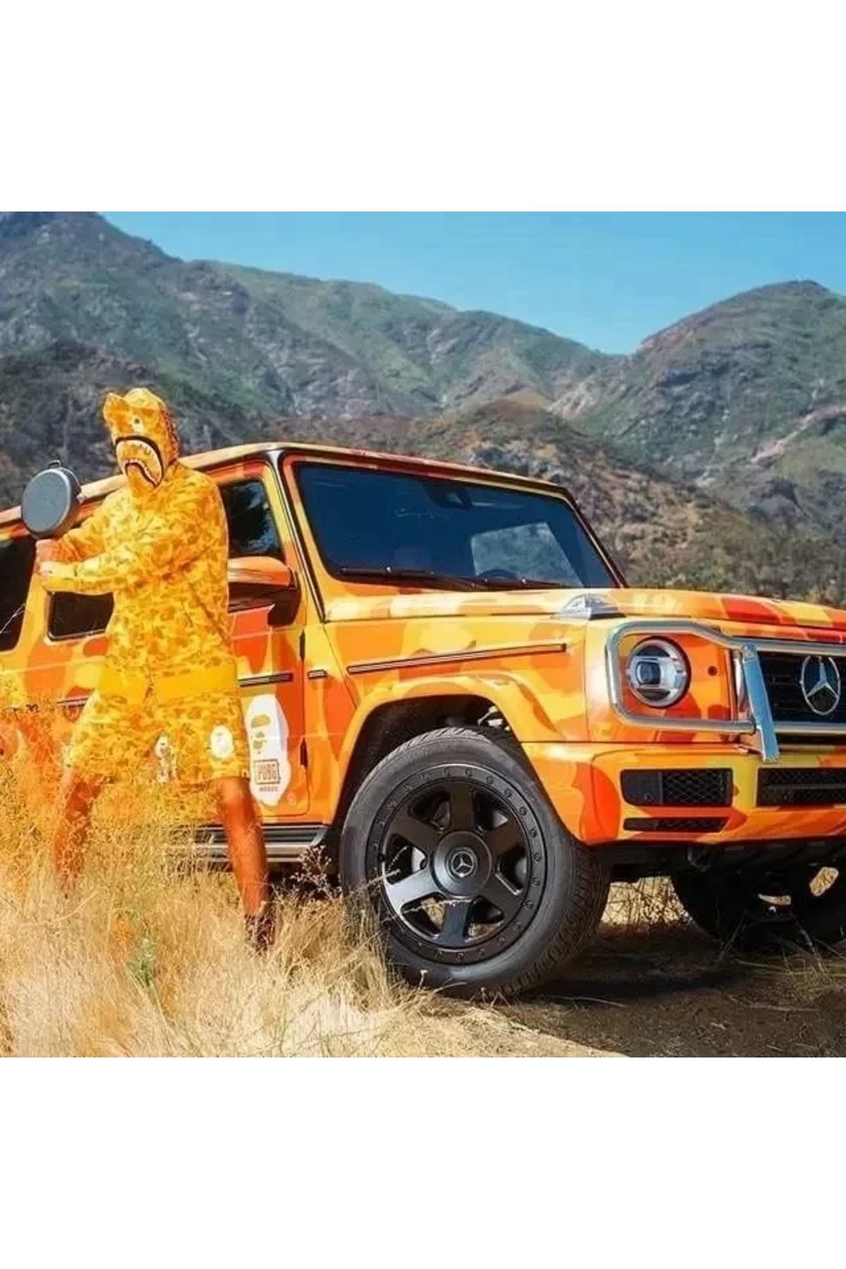 Tommy Hilfiger Unisex 2 İplik Bape Kapüşonu Fermuarli Hirka - Sari