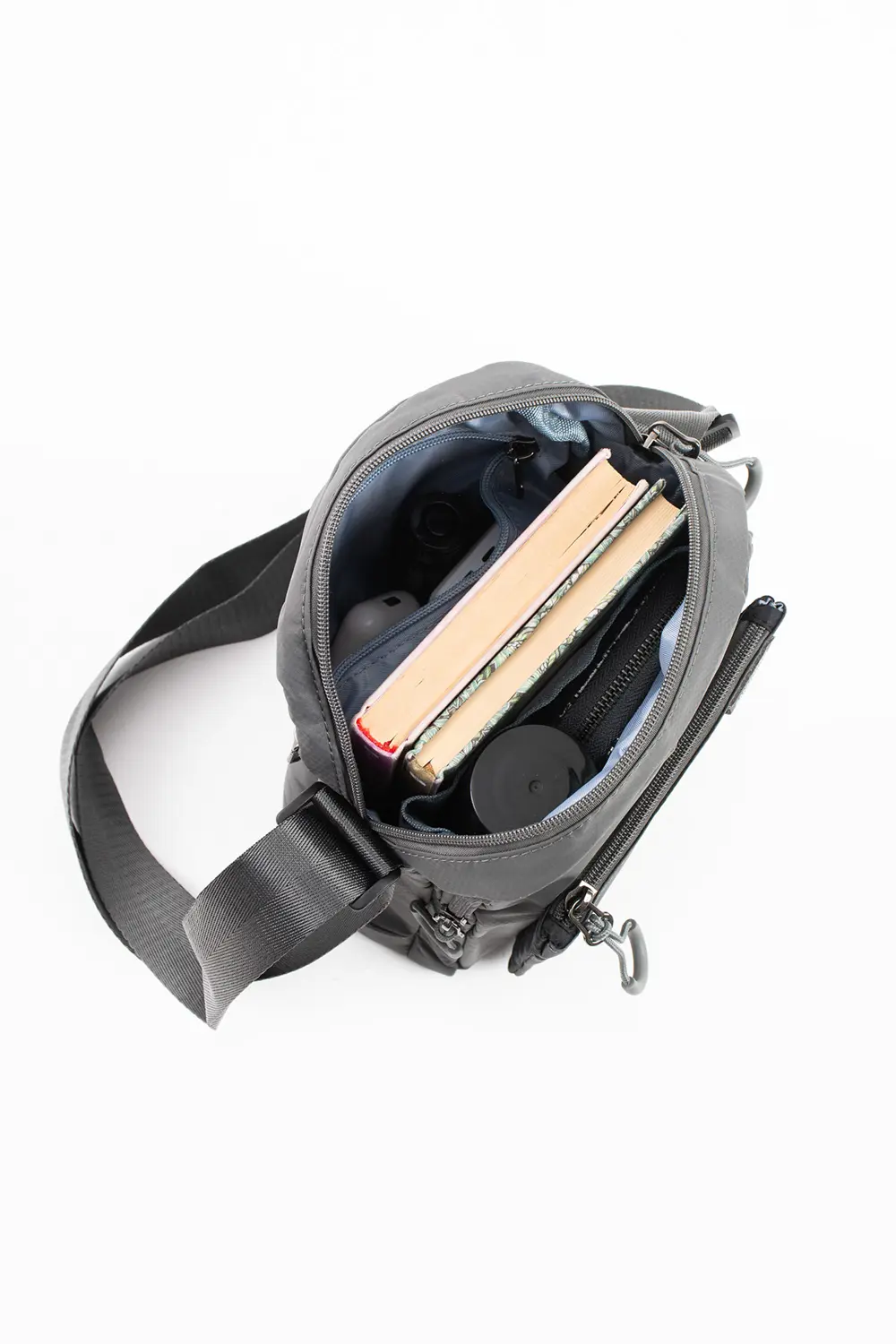 Unisex 5 Bölmeli Suya Dayanıklı Paraşüt Kumaş Organizer Çanta