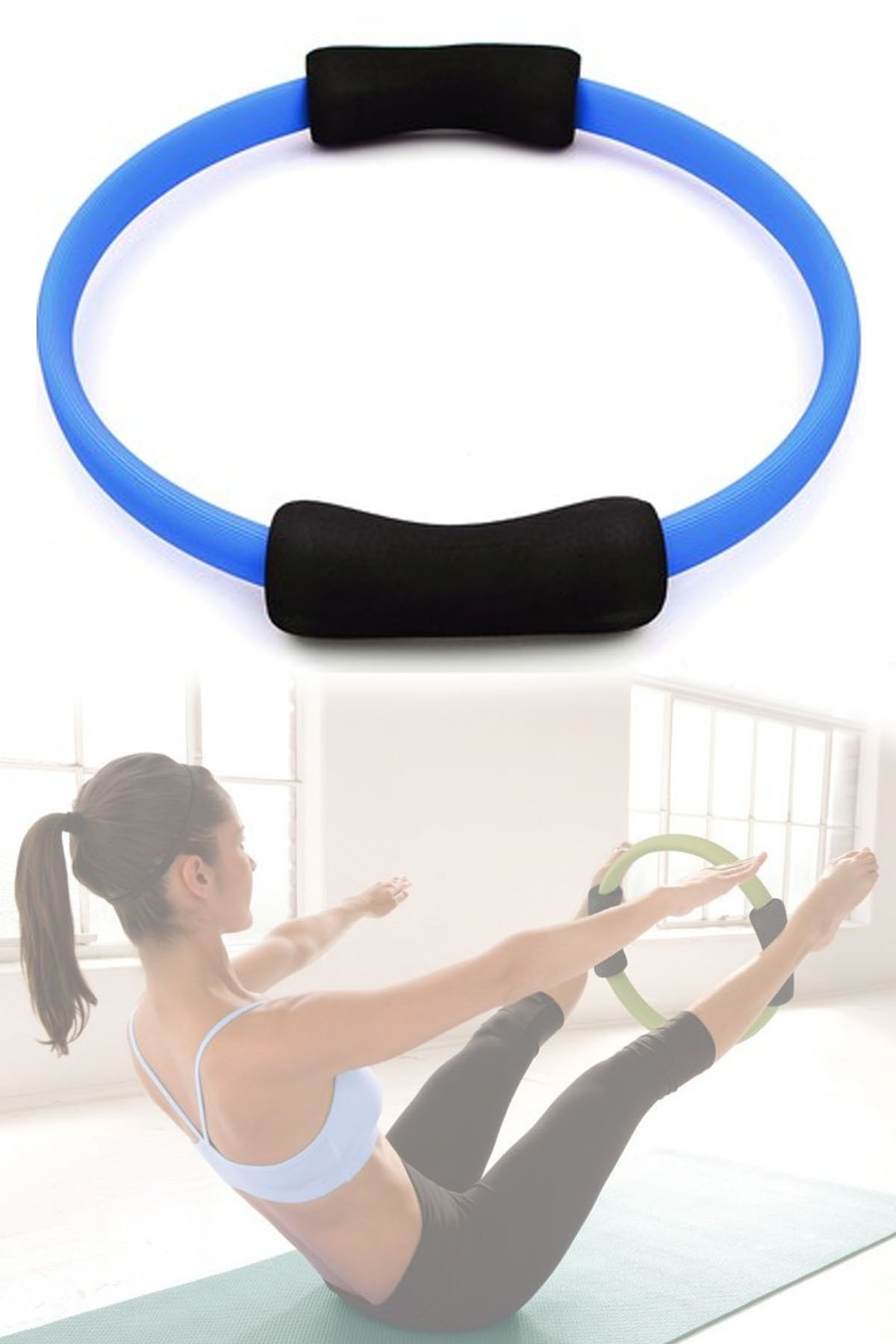 Jet Unisex Antrenman Pilates Çemberi Plates Ring Pilates Cember Egzer