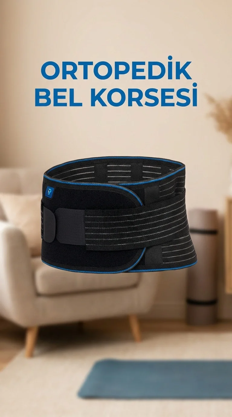 Unisex Ayarlanabilir Ortopedik Bel Destekli Çalışma Korsesi
