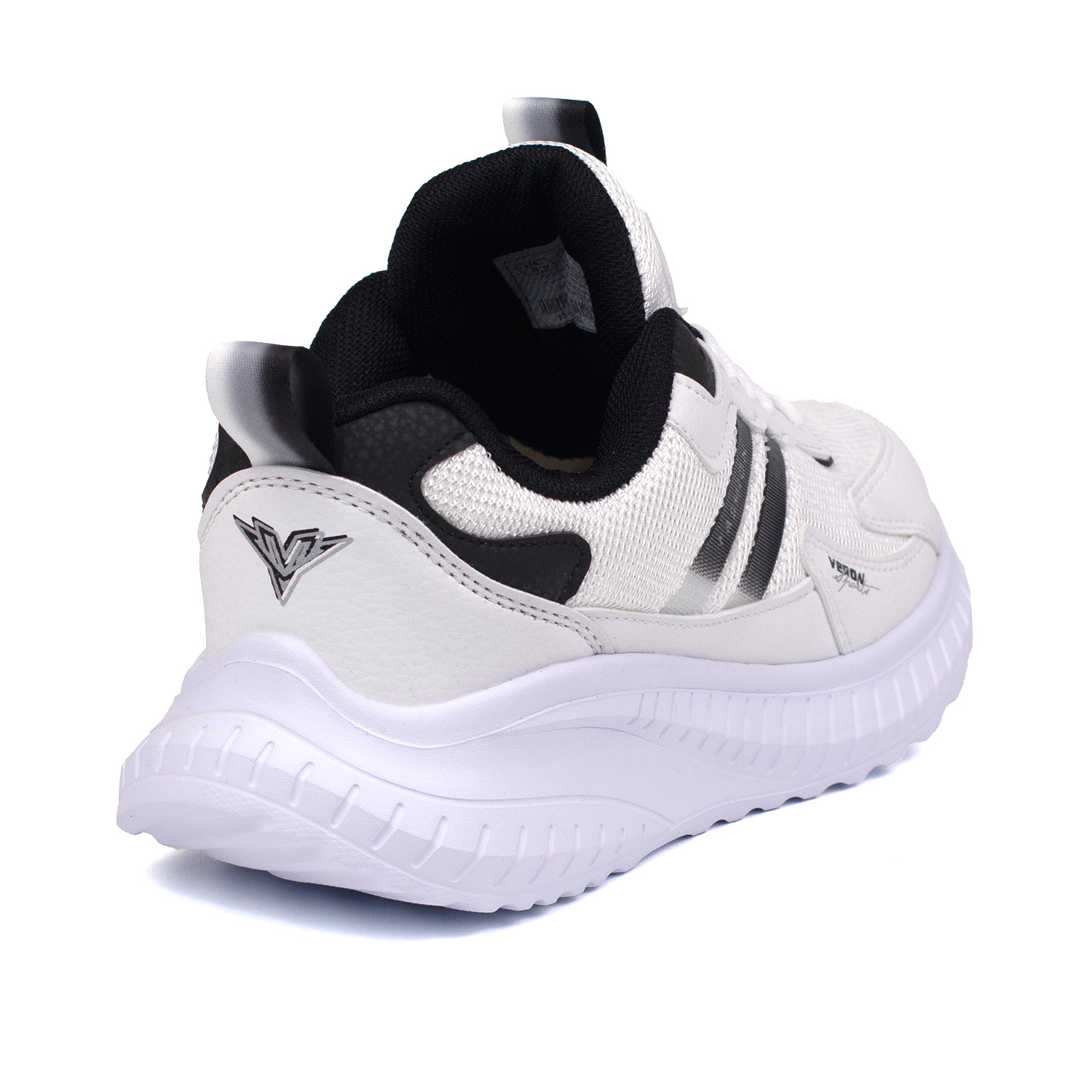 Kajila Unisex Beyaz Siyah Bağcıklı Esnek Hafif Günlük Sneaker Spor Ayakk Kajila Unisex Beyaz Siyah Bağcıklı Esnek Hafif Günlük Sneaker Spor Ayakk