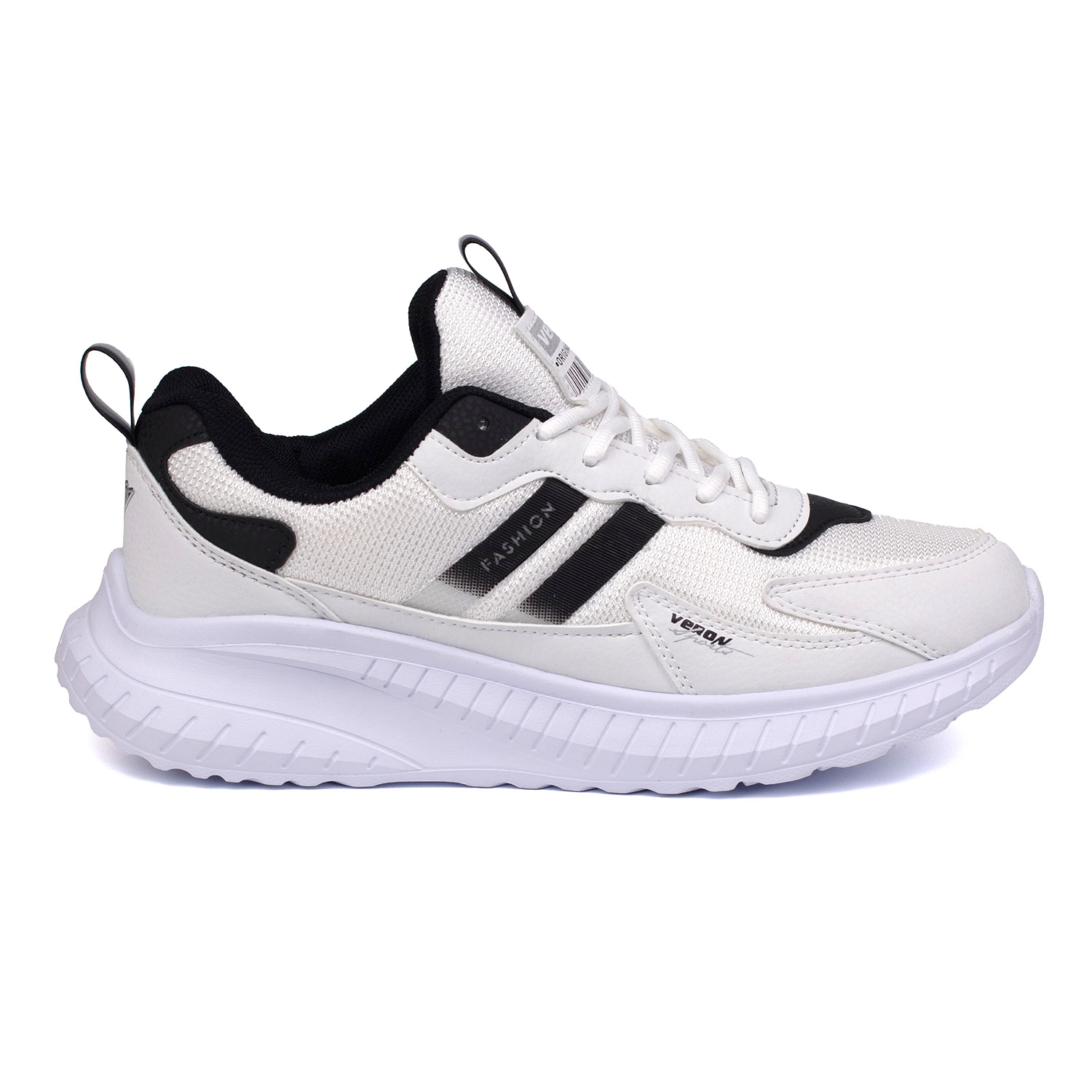 Kajila Unisex Beyaz Siyah Bağcıklı Esnek Hafif Günlük Sneaker Spor Ayakk Kajila Unisex Beyaz Siyah Bağcıklı Esnek Hafif Günlük Sneaker Spor Ayakk
