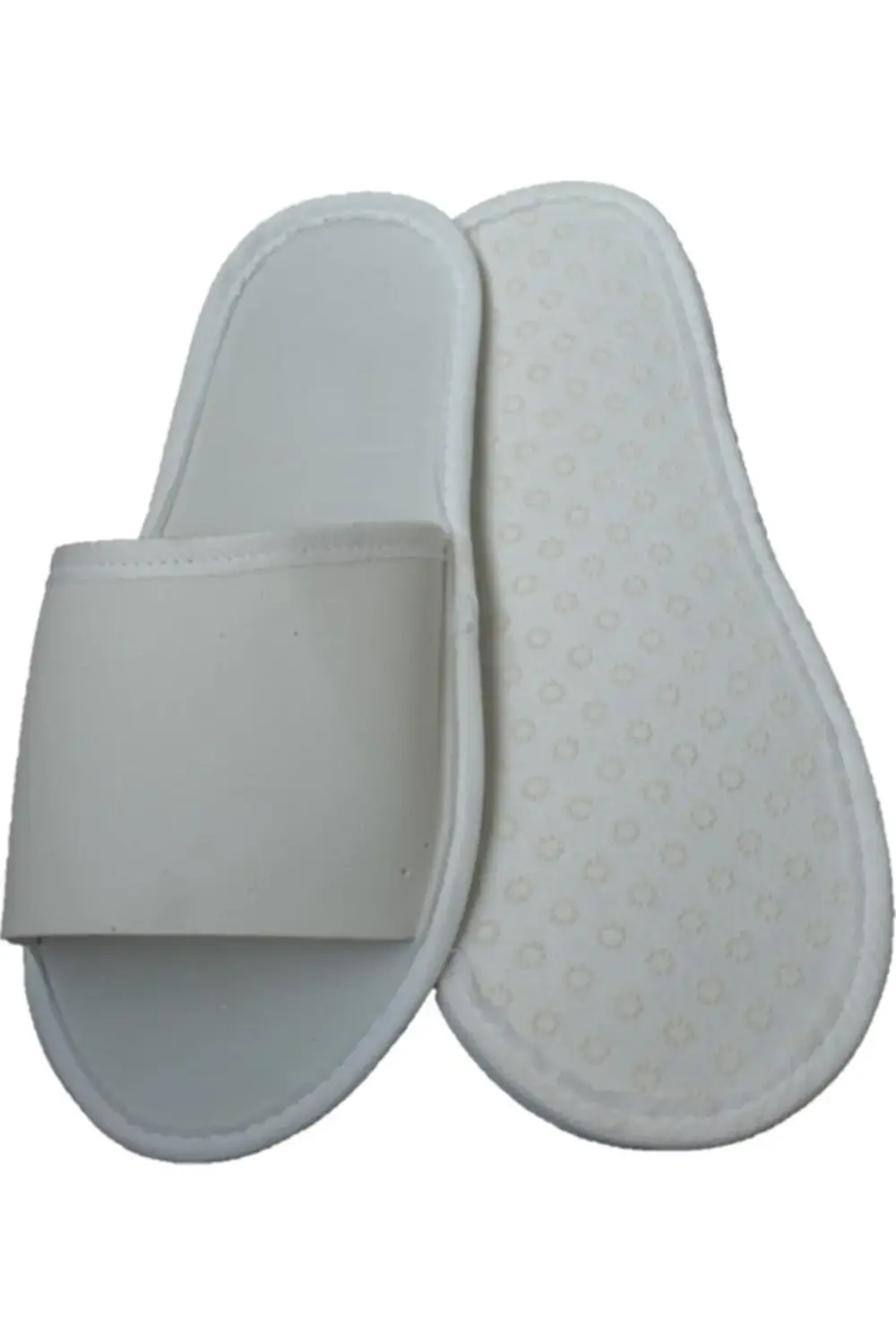 Unisex Beyaz Tek Kullanımlık Terlik 50 Çift