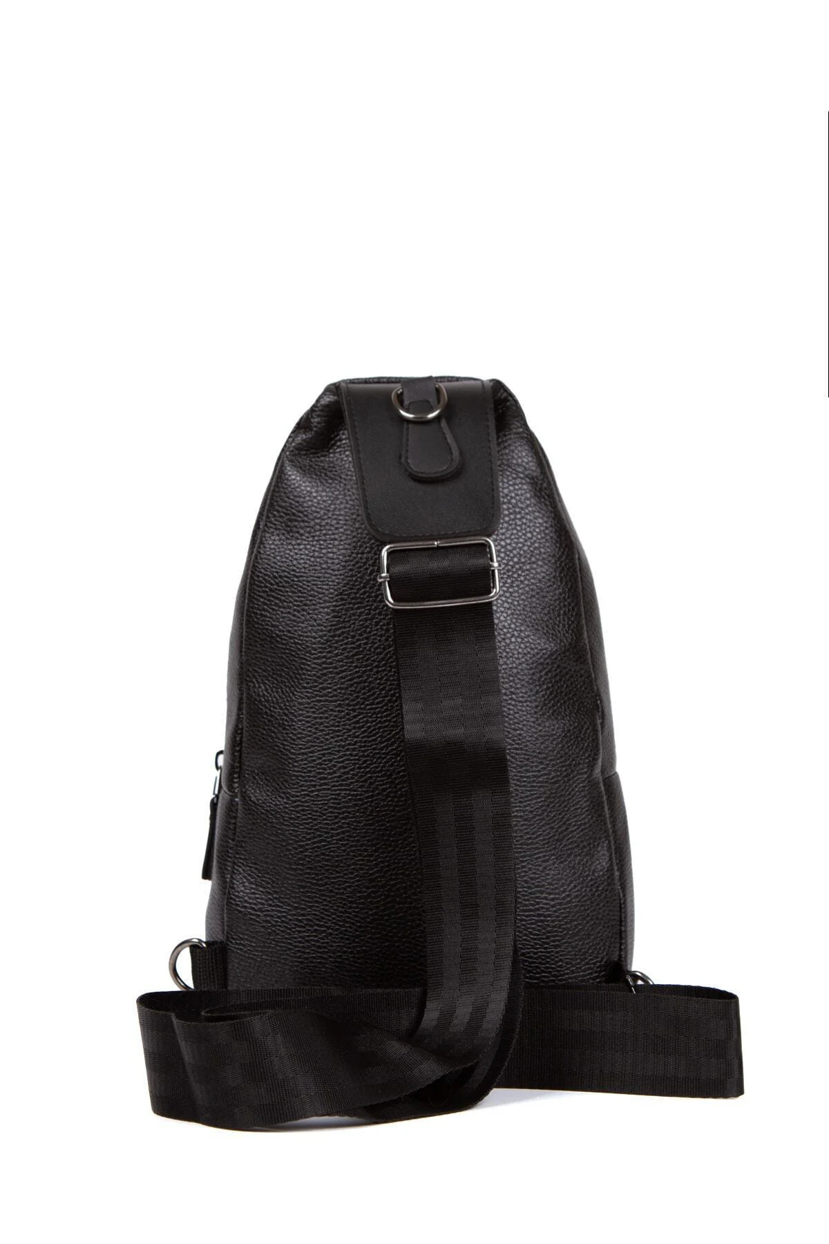Unisex Çapraz Omuz Ve Bel Çantası Siyah Suya Dayanıklı Günlük Seyahat Çantası (BOY:30CM EN:16CM)