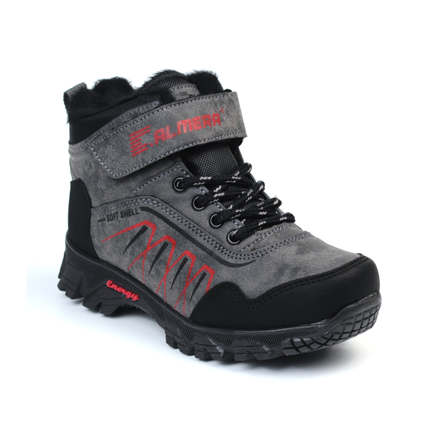 Kajila Unisex Çocuk Füme Siyah İçi Kürklü Kışlık Termo Taban Suya Soğuğa Kajila Unisex Çocuk Füme Siyah İçi Kürklü Kışlık Termo Taban Suya Soğuğa