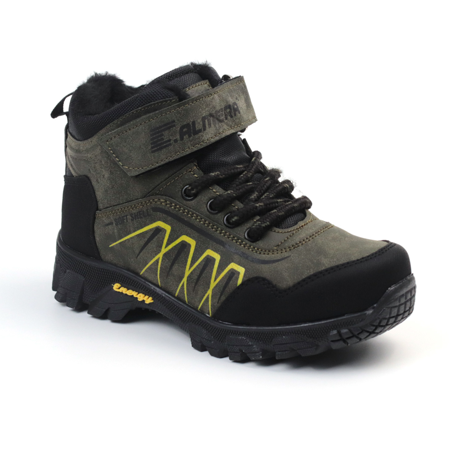 Kajila Unisex Çocuk Haki Siyah İçi Kürklü Kışlık Termo Taban Suya Soğuğa Kajila Unisex Çocuk Haki Siyah İçi Kürklü Kışlık Termo Taban Suya Soğuğa