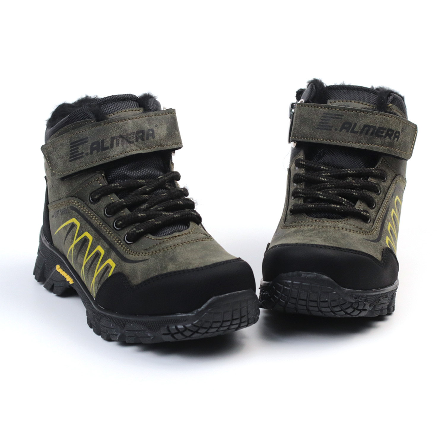 Kajila Unisex Çocuk Haki Siyah İçi Kürklü Kışlık Termo Taban Suya Soğuğa Kajila Unisex Çocuk Haki Siyah İçi Kürklü Kışlık Termo Taban Suya Soğuğa