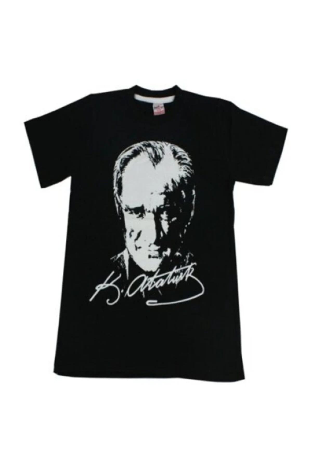 Unisex Çocuk Siyah Atatürk Baskılı T-shirt Unisex Çocuk Siyah Atatürk Baskılı T-shirt