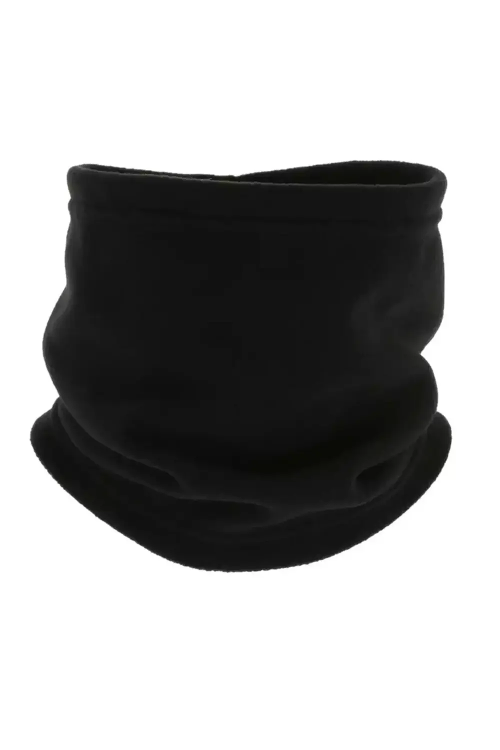 Unisex Çocuk Siyah Wedze Firstheat Kayak Boyunluğu Kışlık Boyunlu