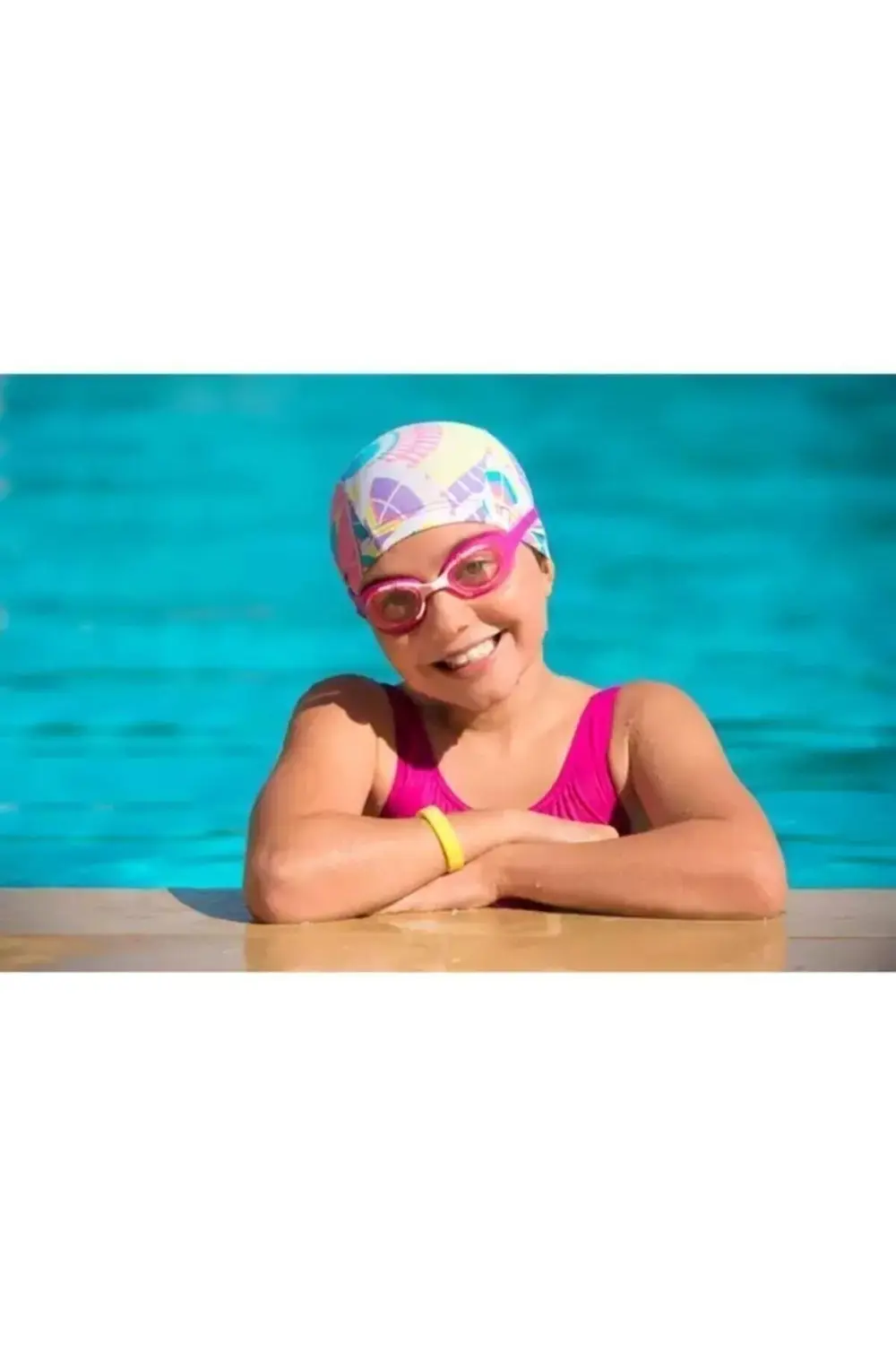 - Unisex Çocuk Xbase S Boy Pembe Yüzücü Gözlüğü