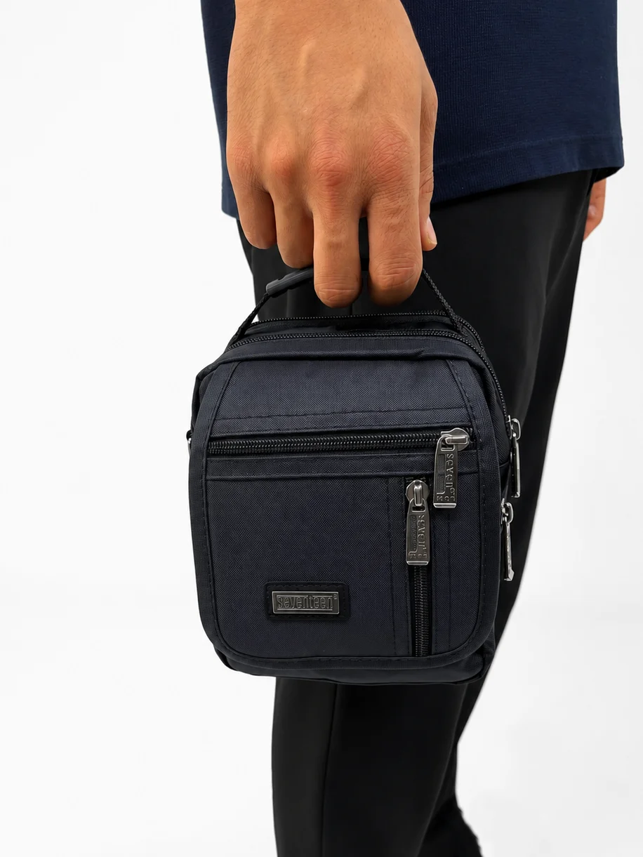 Unisex Çok Bölmeli Fermuarlı Günlük Organizer Bel, El ve Omuz Çantası