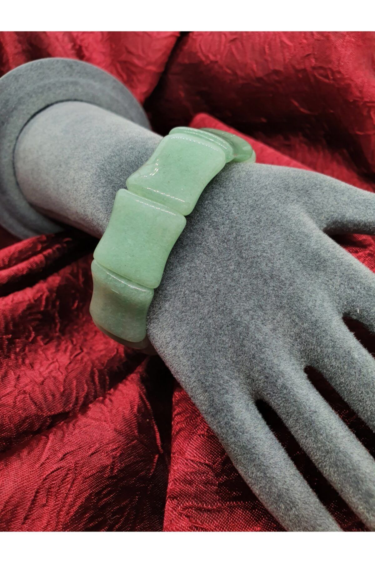 Unisex Doğal Yeşim Taşı Rolex Bileklik Unisex Doğal Yeşim Taşı Rolex Bileklik