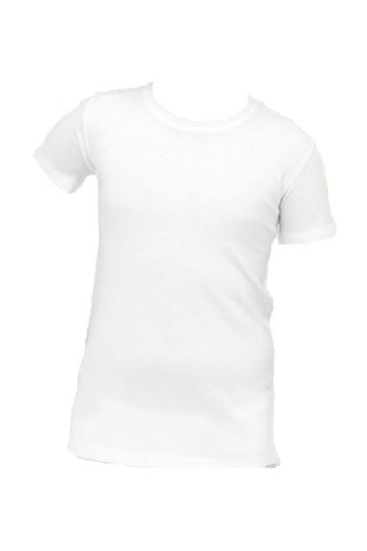 Malabadi Unisex Ekru Çocuk Termal Kısa Kol İçlik