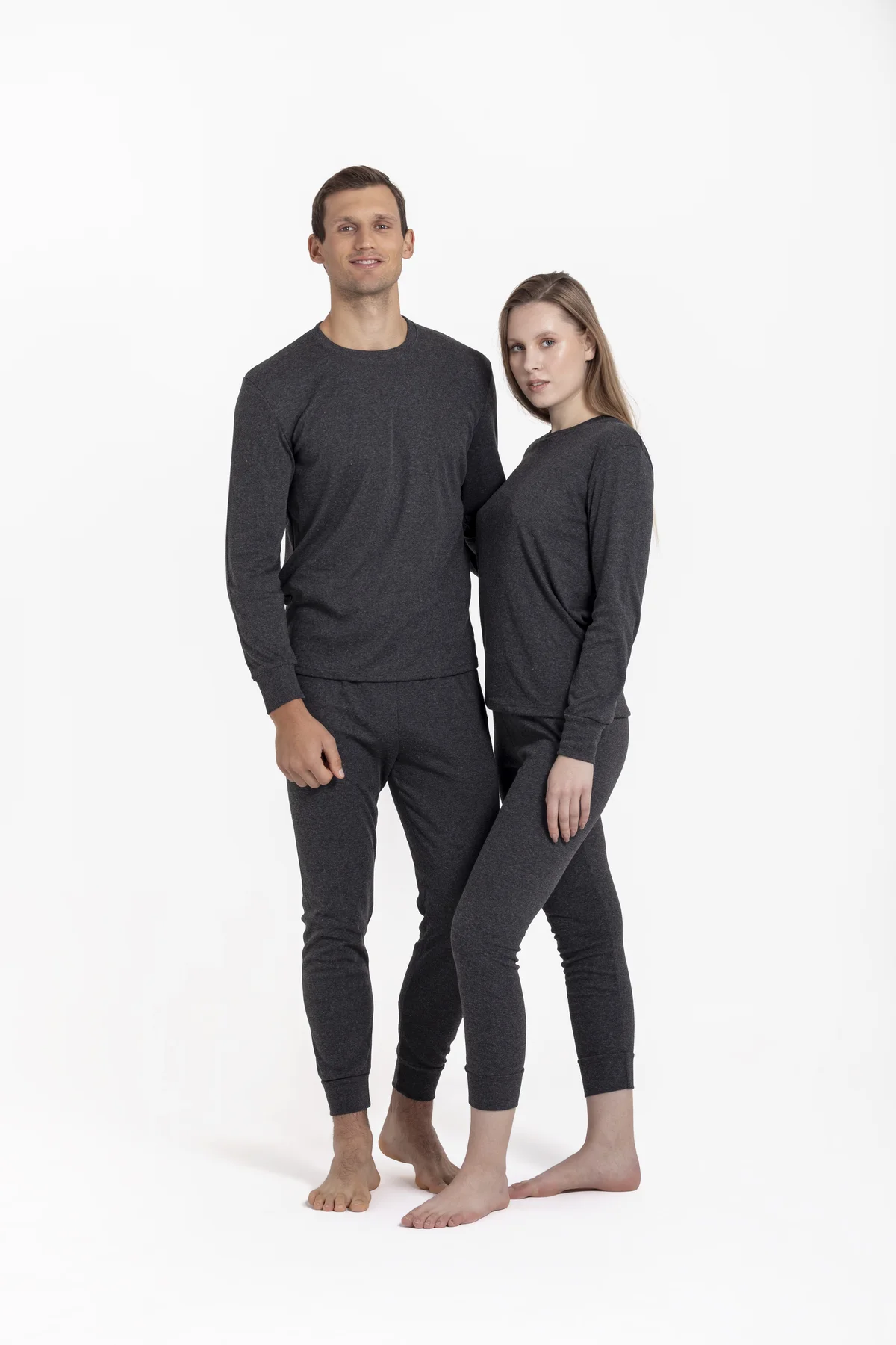 Unisex Esnek Örme  Rahat Kesim Nefes Alabilir Kumaş  Isı Korumalı