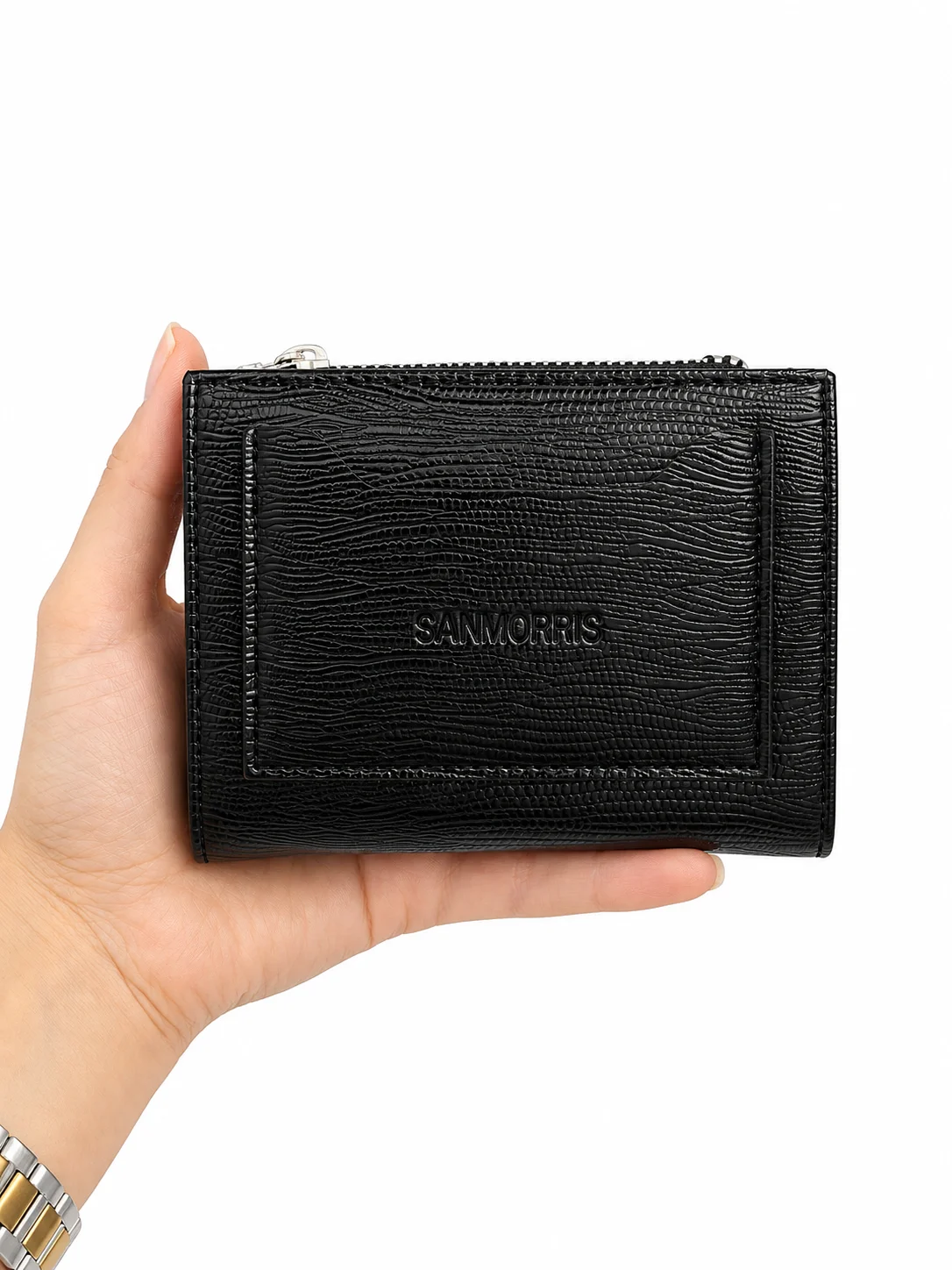Unisex Fermuarlı Kartlık Çok Gözlü Kompakt Cüzdan S-2006 Unisex Fermuarlı Kartlık Çok Gözlü Kompakt Cüzdan S-2006