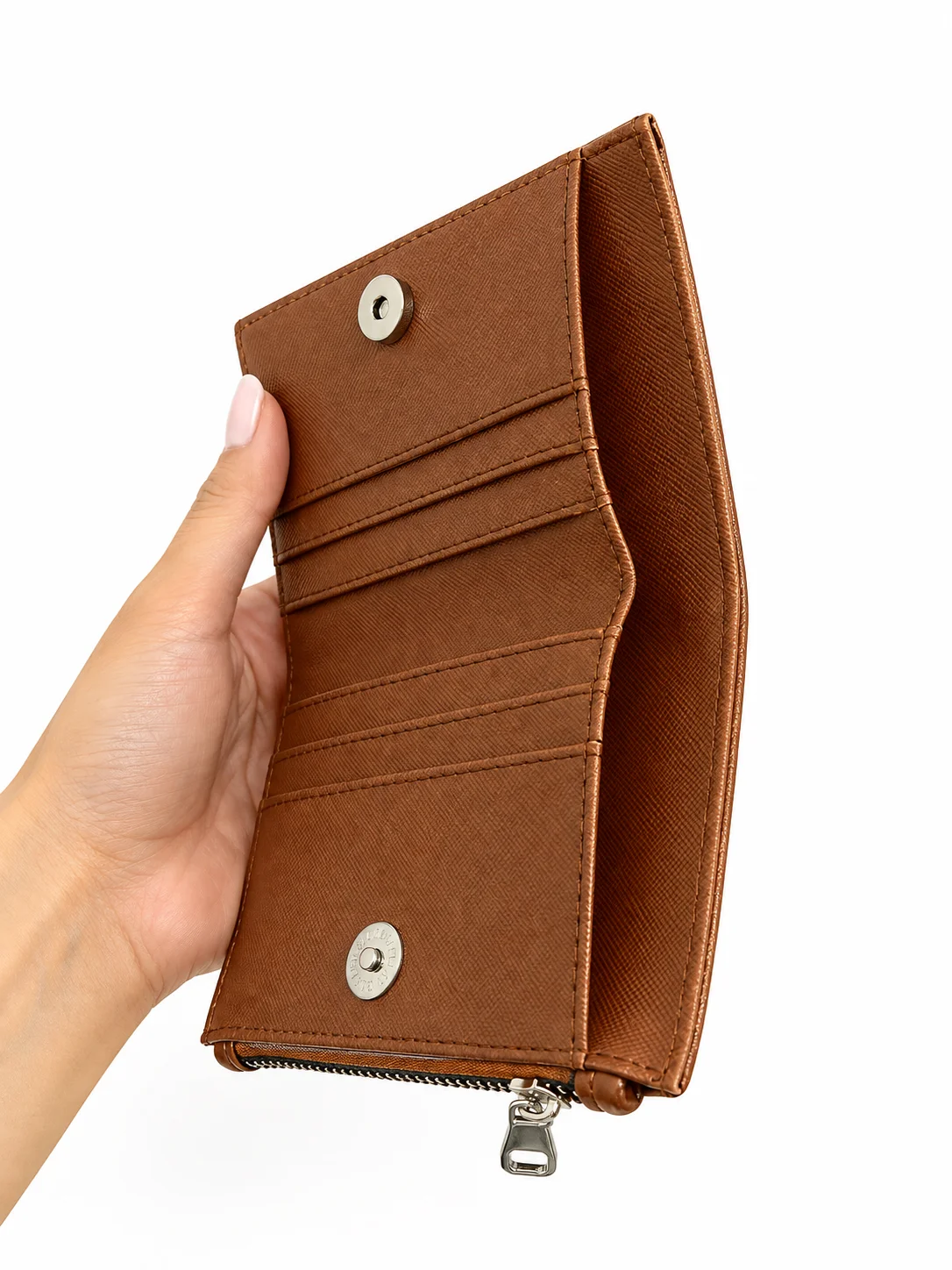 Unisex Fermuarlı Kartlık Çok Gözlü Kompakt Cüzdan S-2006 Unisex Fermuarlı Kartlık Çok Gözlü Kompakt Cüzdan S-2006