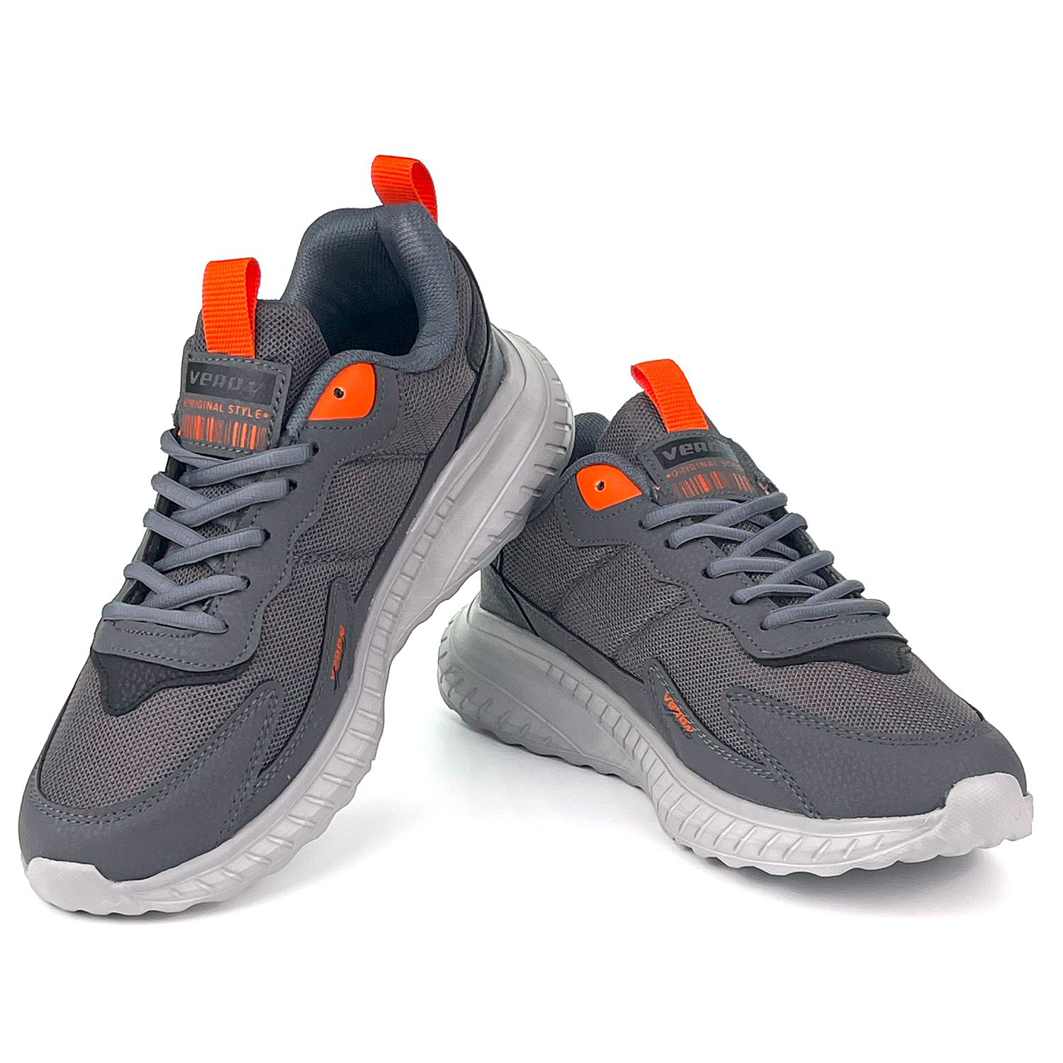 Kajila Unisex Füme Oranj Bağcıklı Esnek Hafif Günlük Sneaker Spor Ayakka Kajila Unisex Füme Oranj Bağcıklı Esnek Hafif Günlük Sneaker Spor Ayakka